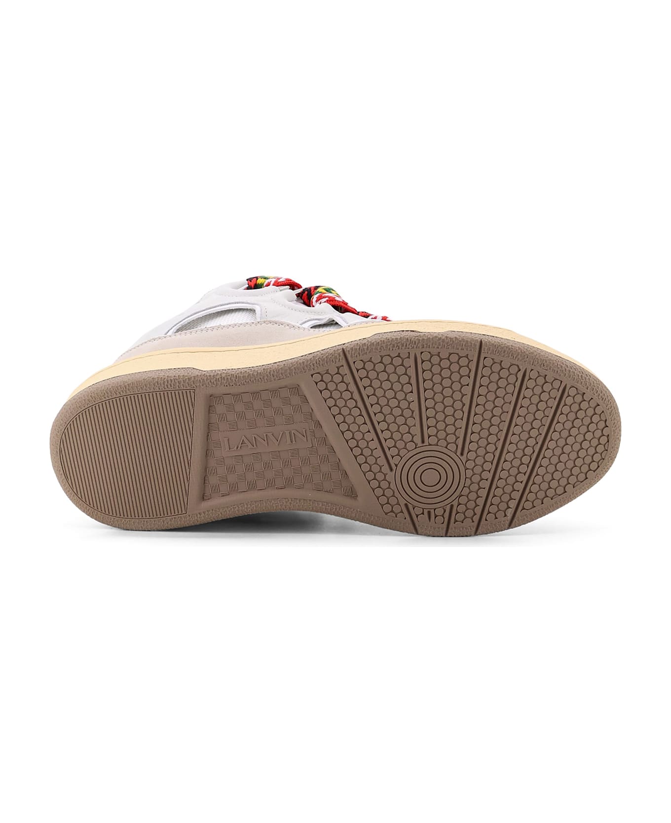 Lanvin Curb Sneakers - white