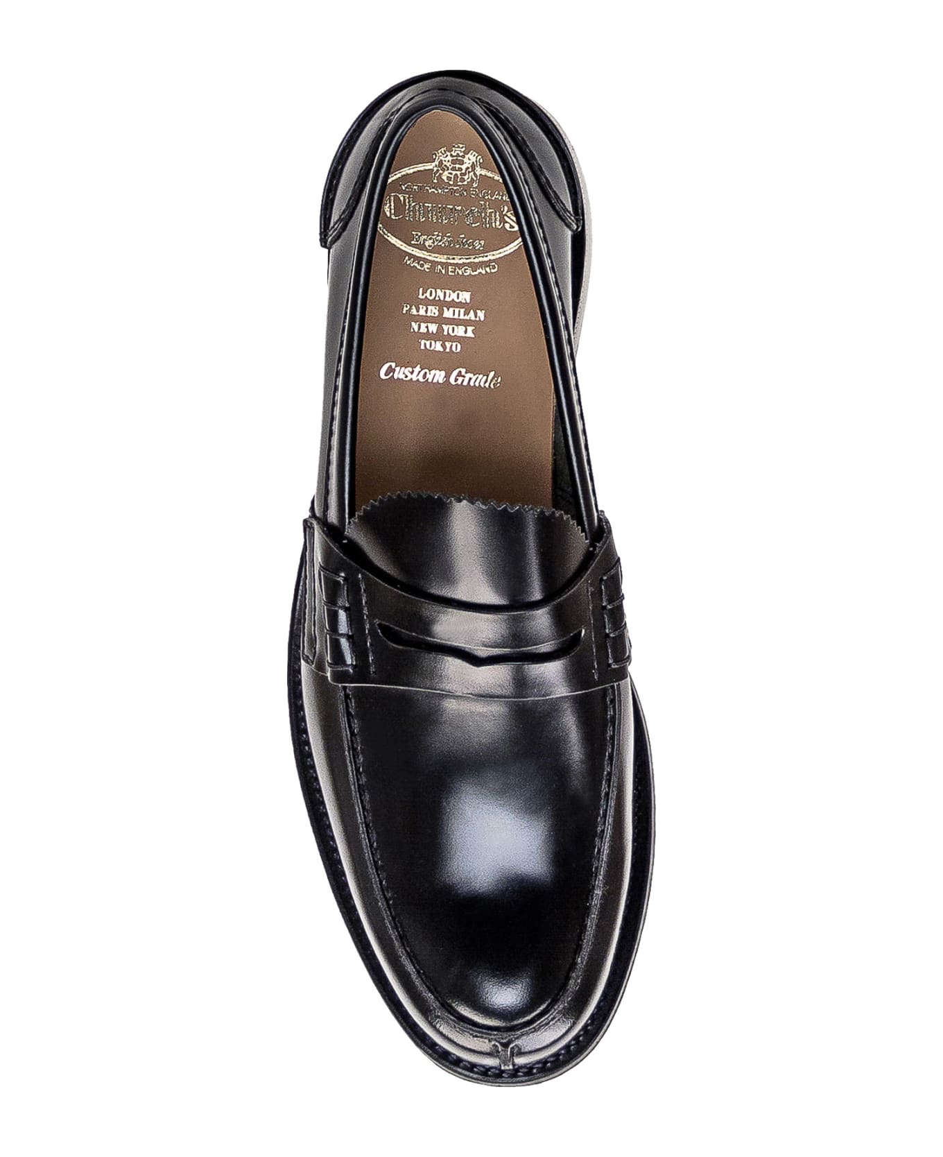 Church's Leather Loafer - BLACK
