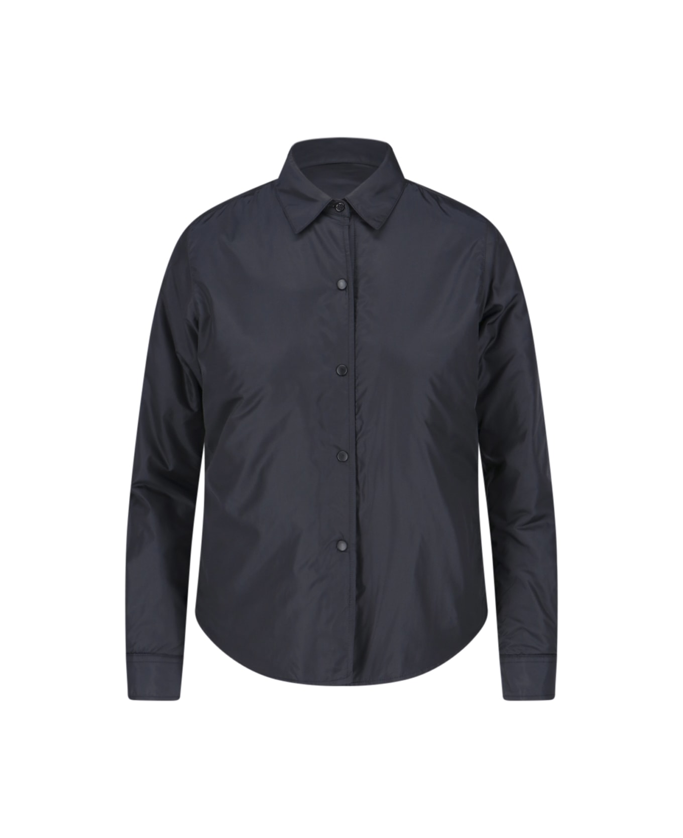 Aspesi Black Glue Shirt Jacket - Black