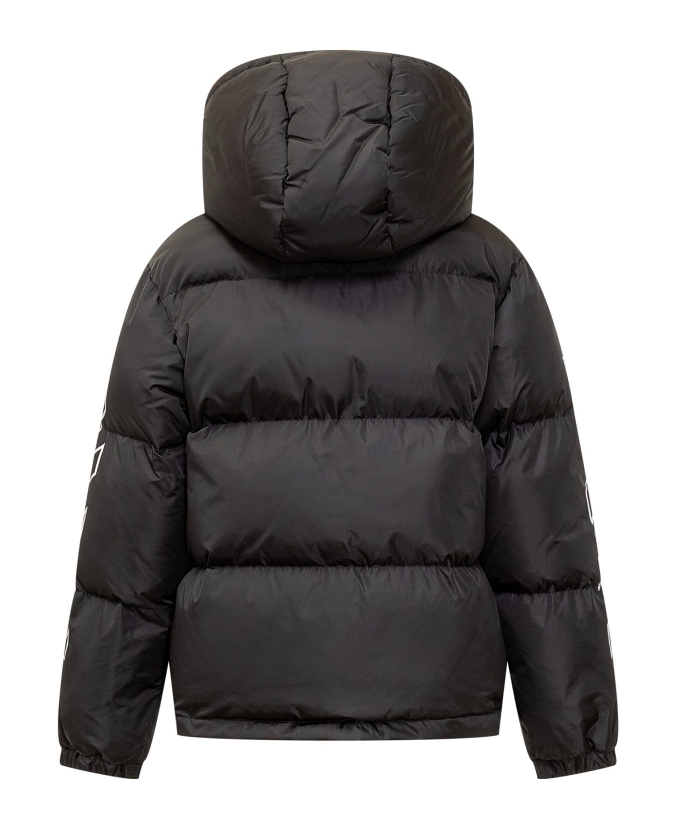 Off-White Down Jacket - BLACK WHITE