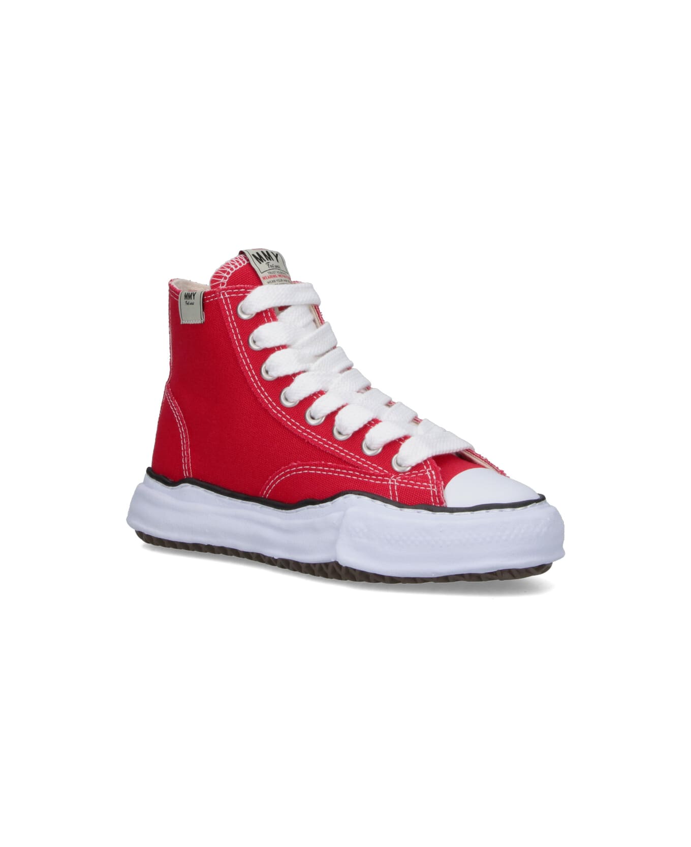 Mihara Yasuhiro High-top Sneakers "peterson" - Red