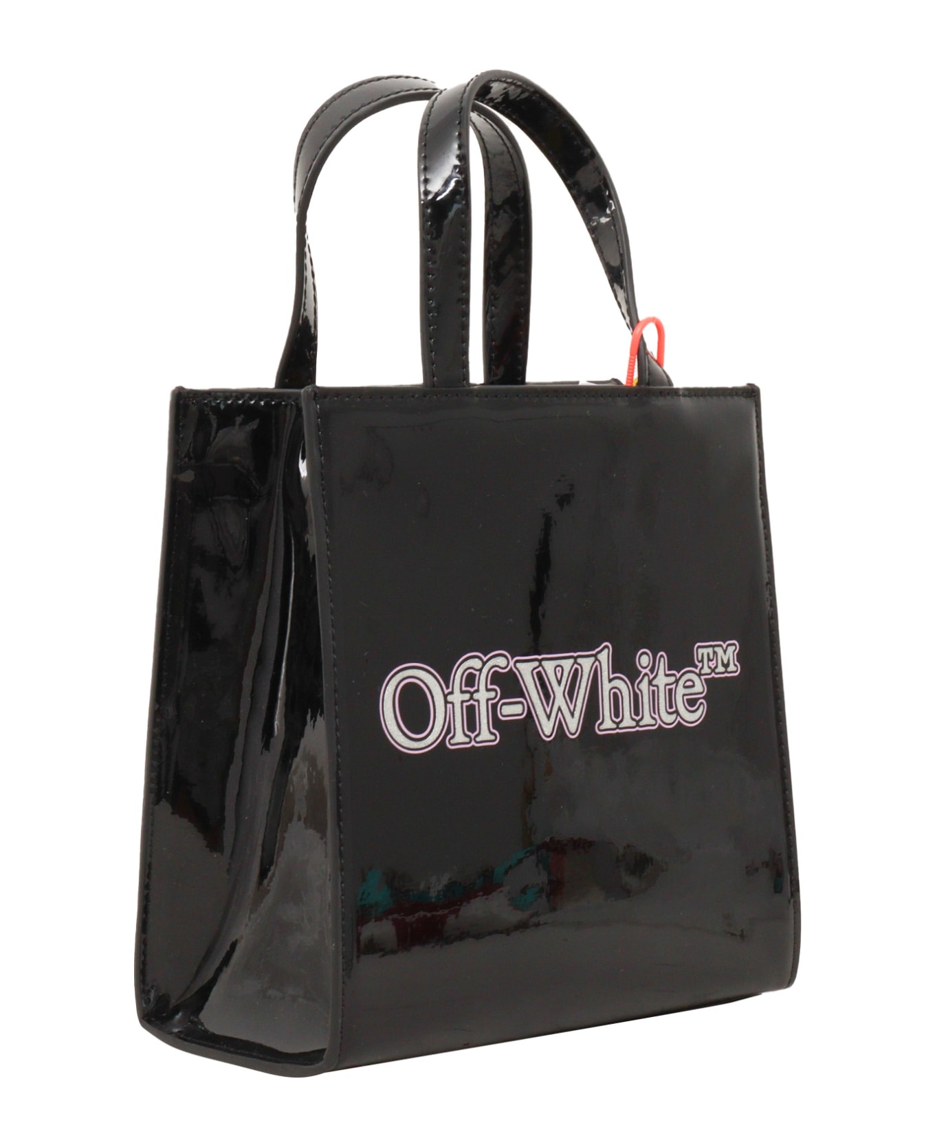 Off-White Big Bookish Mini Bag Black - Glittered - BLACK アクセサリー＆ギフト