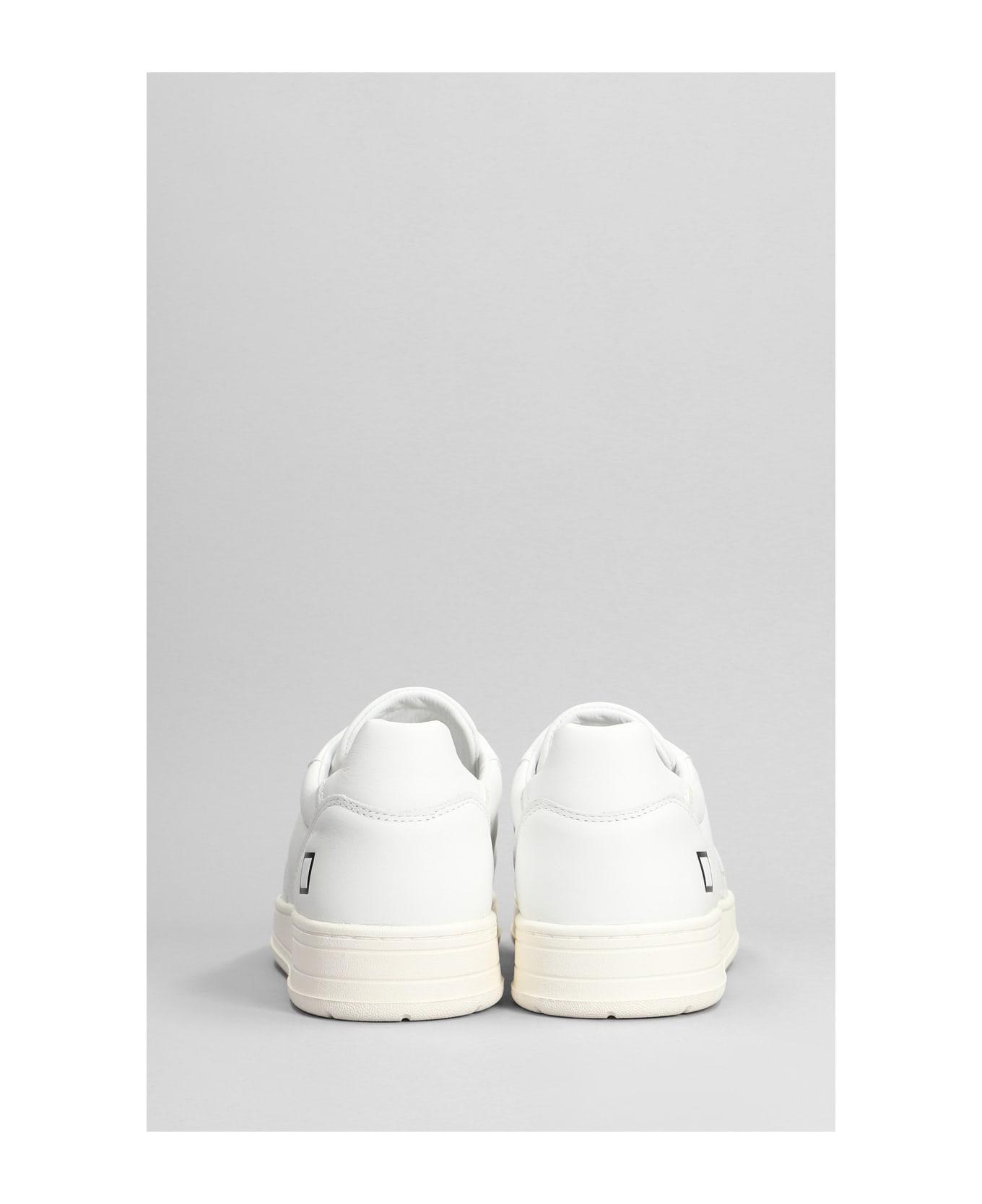 D.A.T.E. Court Sneakers In White Leather - white スニーカー