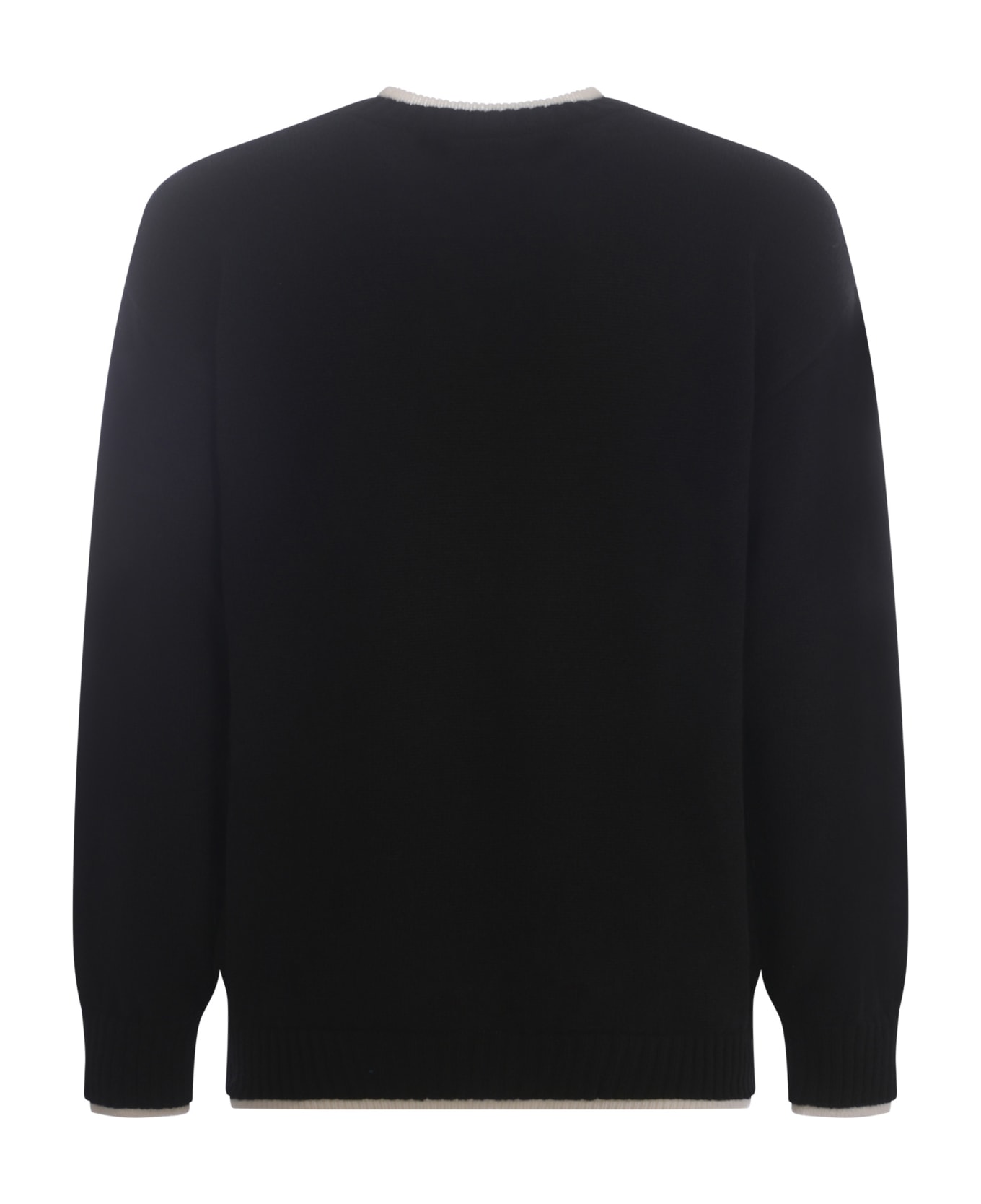 MSGM Sweater Msgm In Wool Blend - Nero