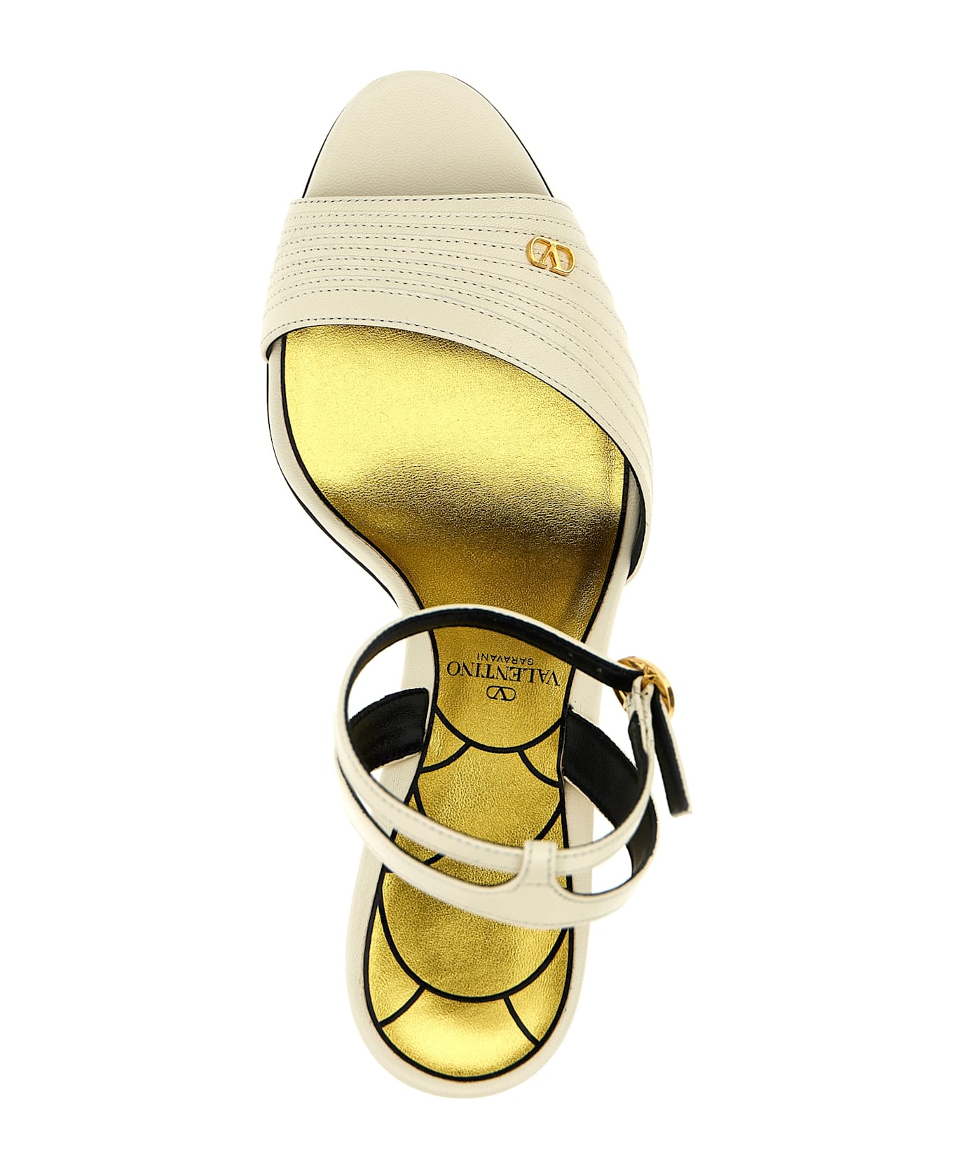 Valentino Garavani 
ladycrush
 Sandals - White