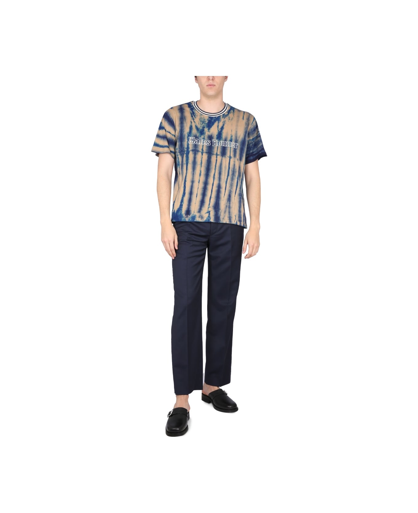 Wales Bonner Logo Print T-shirt - MULTICOLOUR