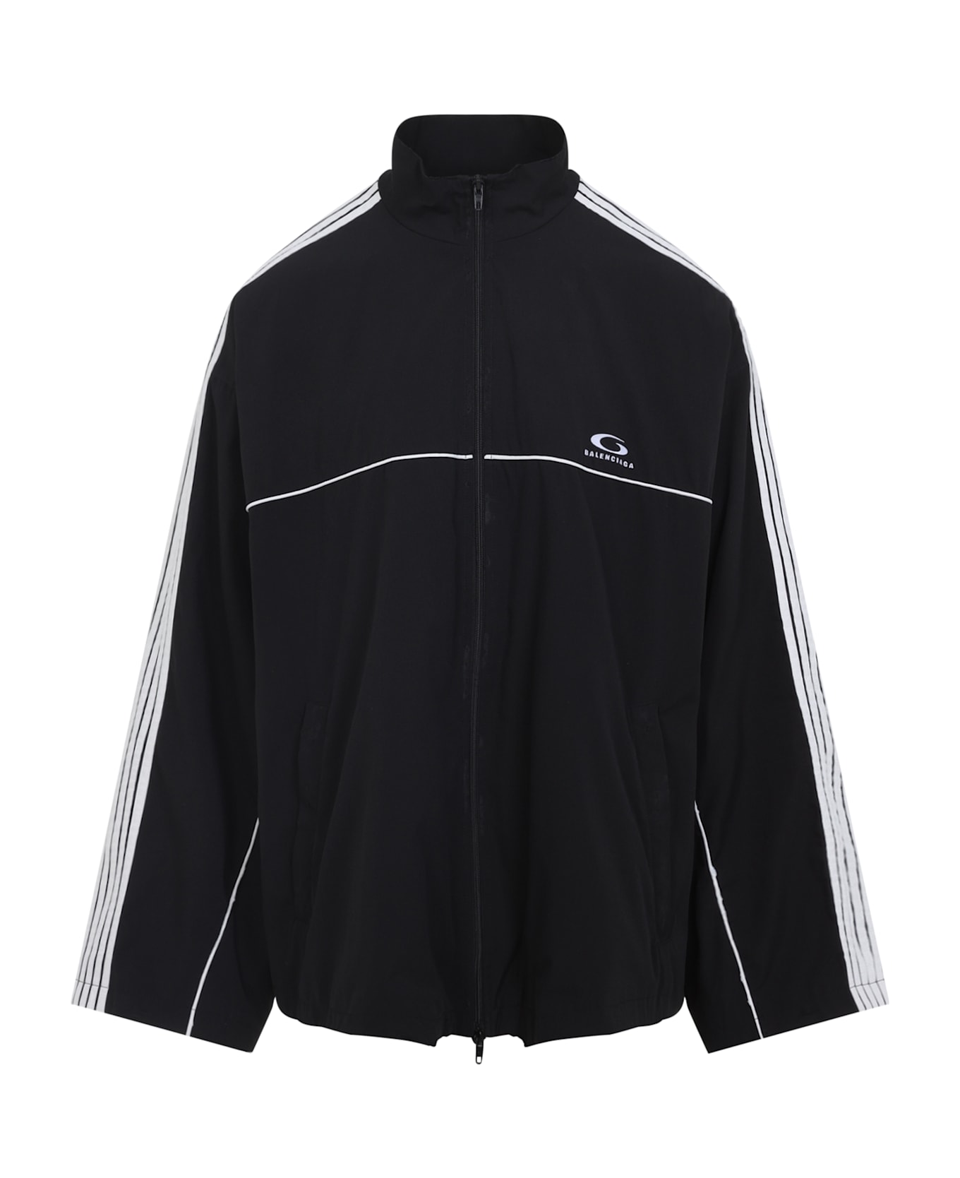 Balenciaga Large Tracksuit Jacket - BLACK ジャケット