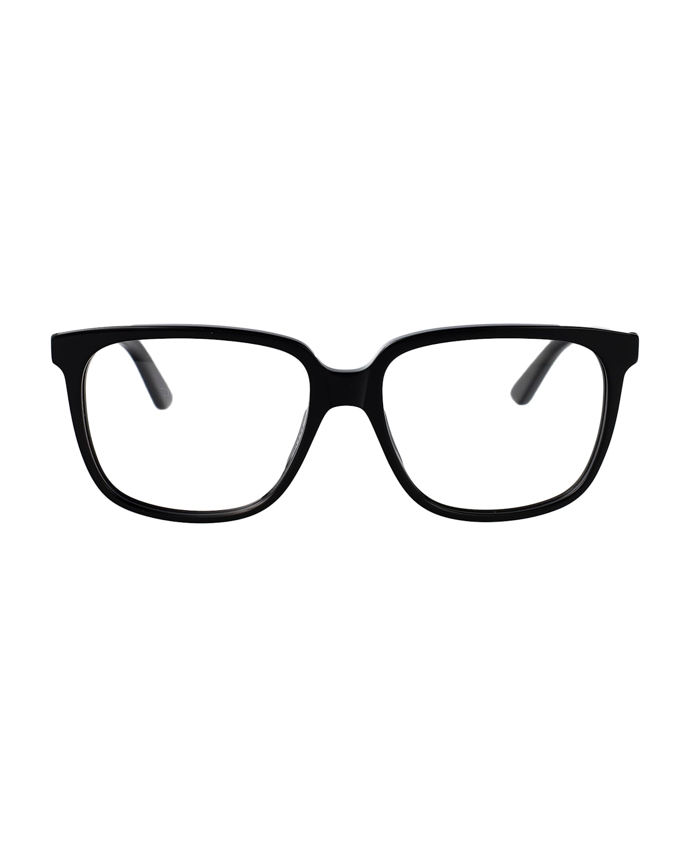 Bottega Veneta Eyewear Bv1315o Glasses - BLACK-BLACK-TRANSPARENT