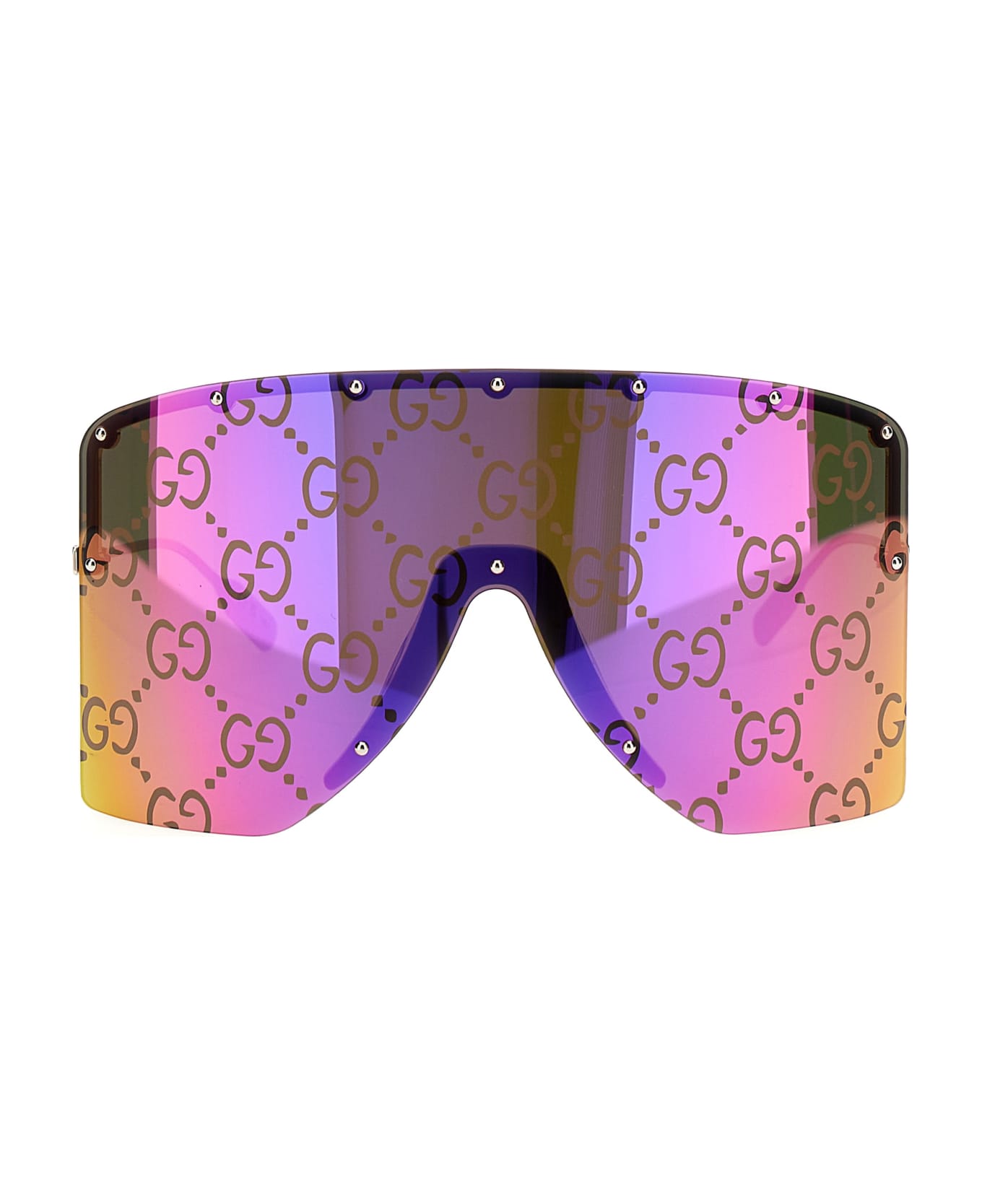 Gucci Face Covering Sunglasses - Multicolor