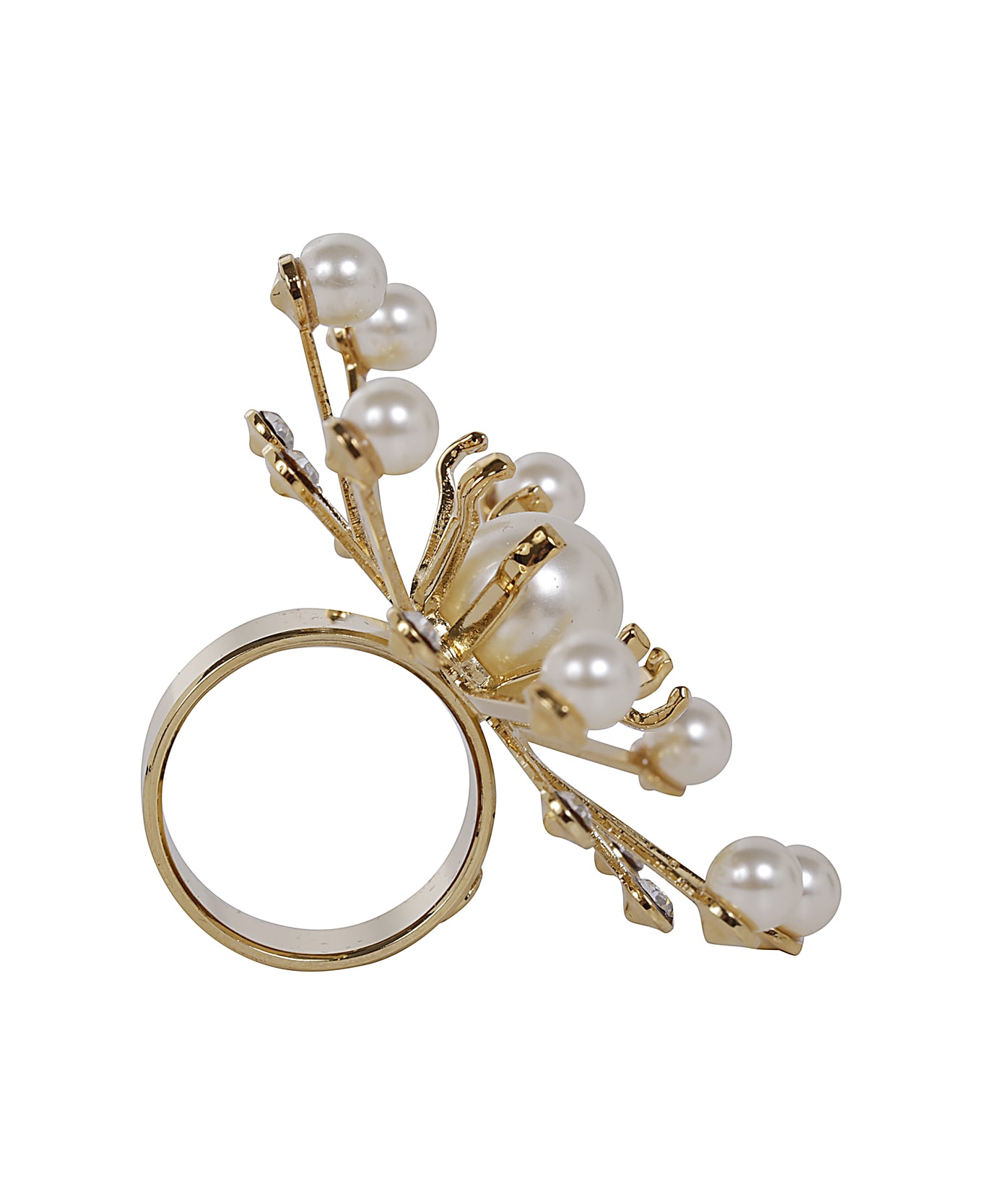 Helene Zubeldia Kiku Ring Pearl - Multi