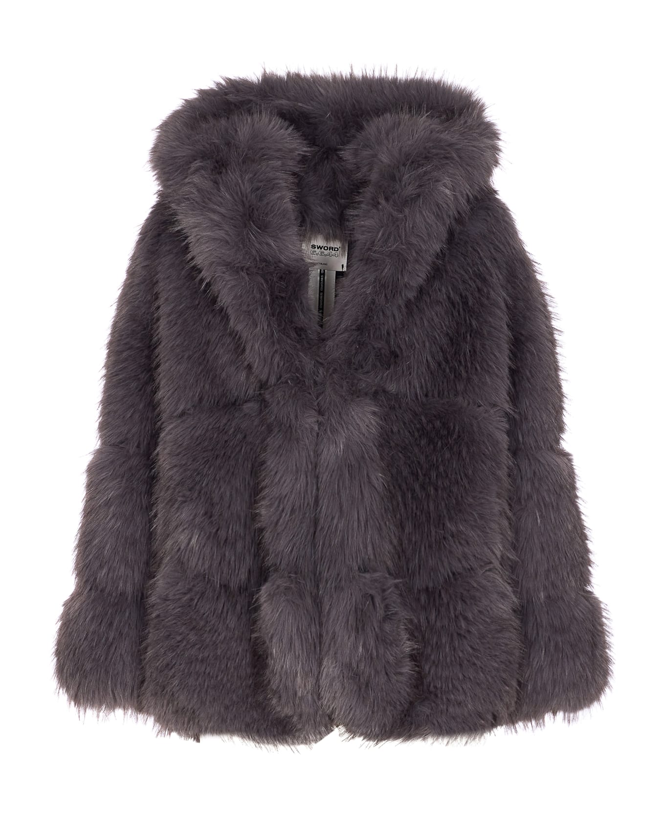 S.W.O.R.D 6.6.44 Faux Fur Jacket - Grey