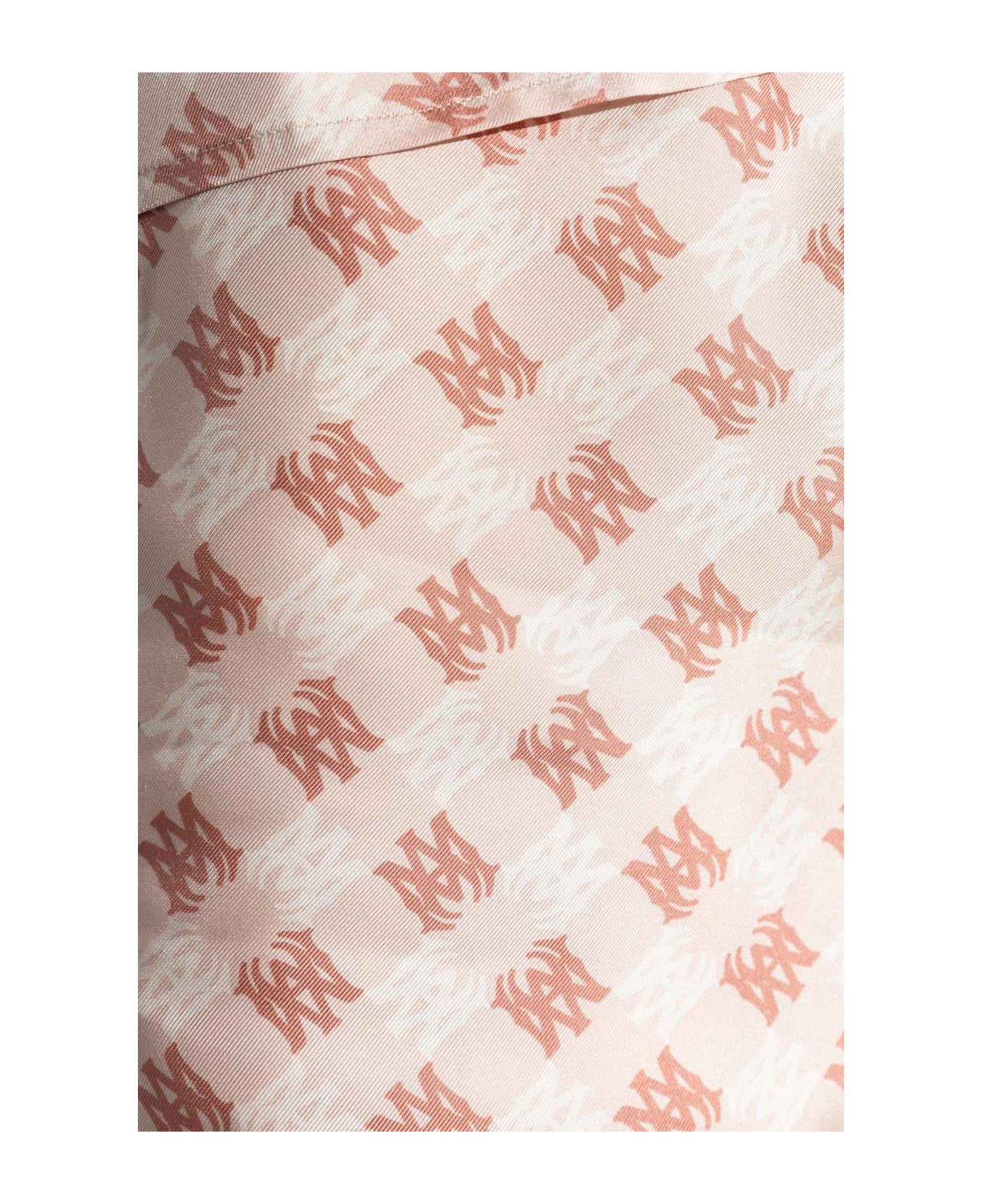 AMIRI Ma Logo Printed Shorts - PINK