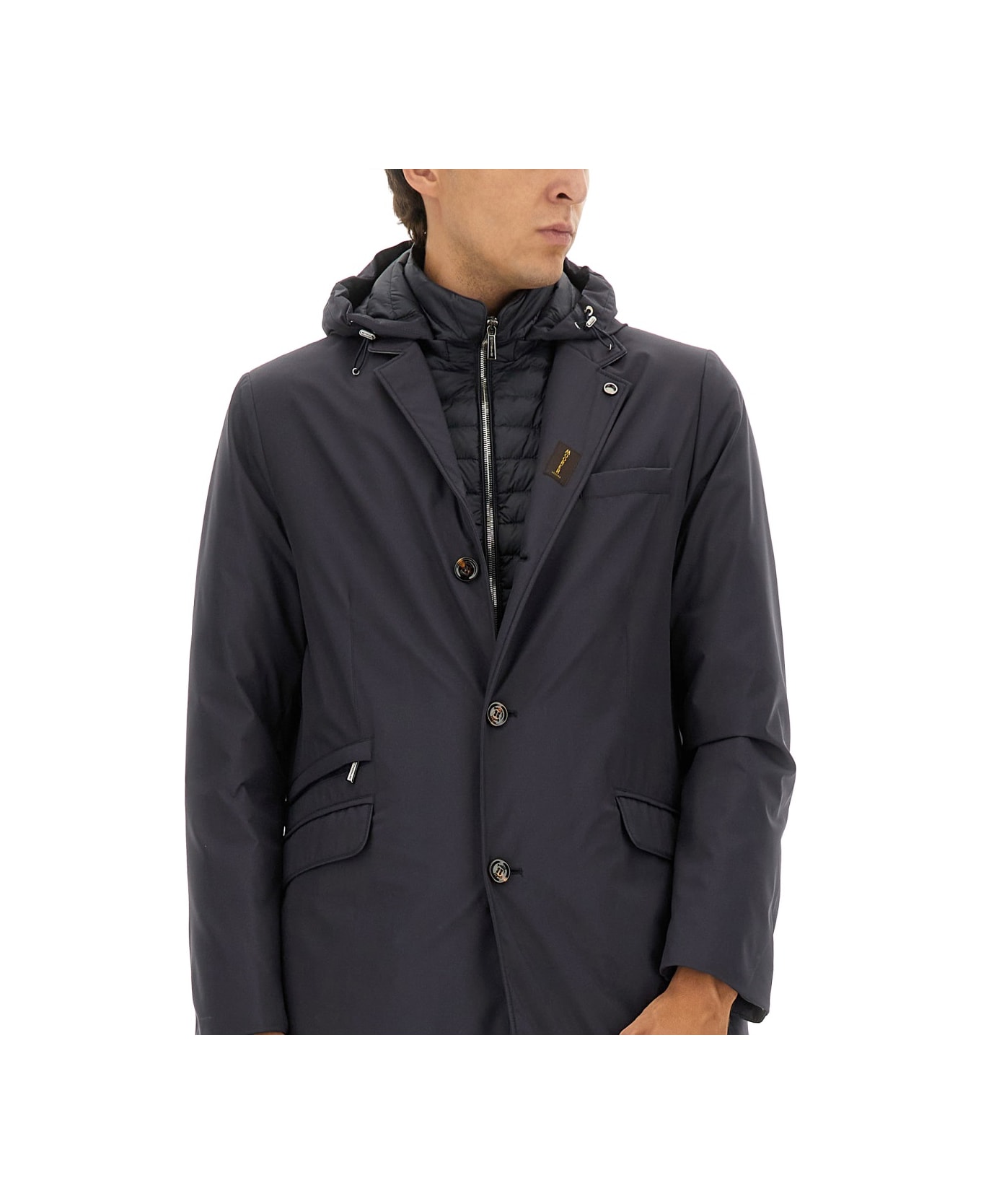 Moorer "redon-skt" Jacket - BLUE