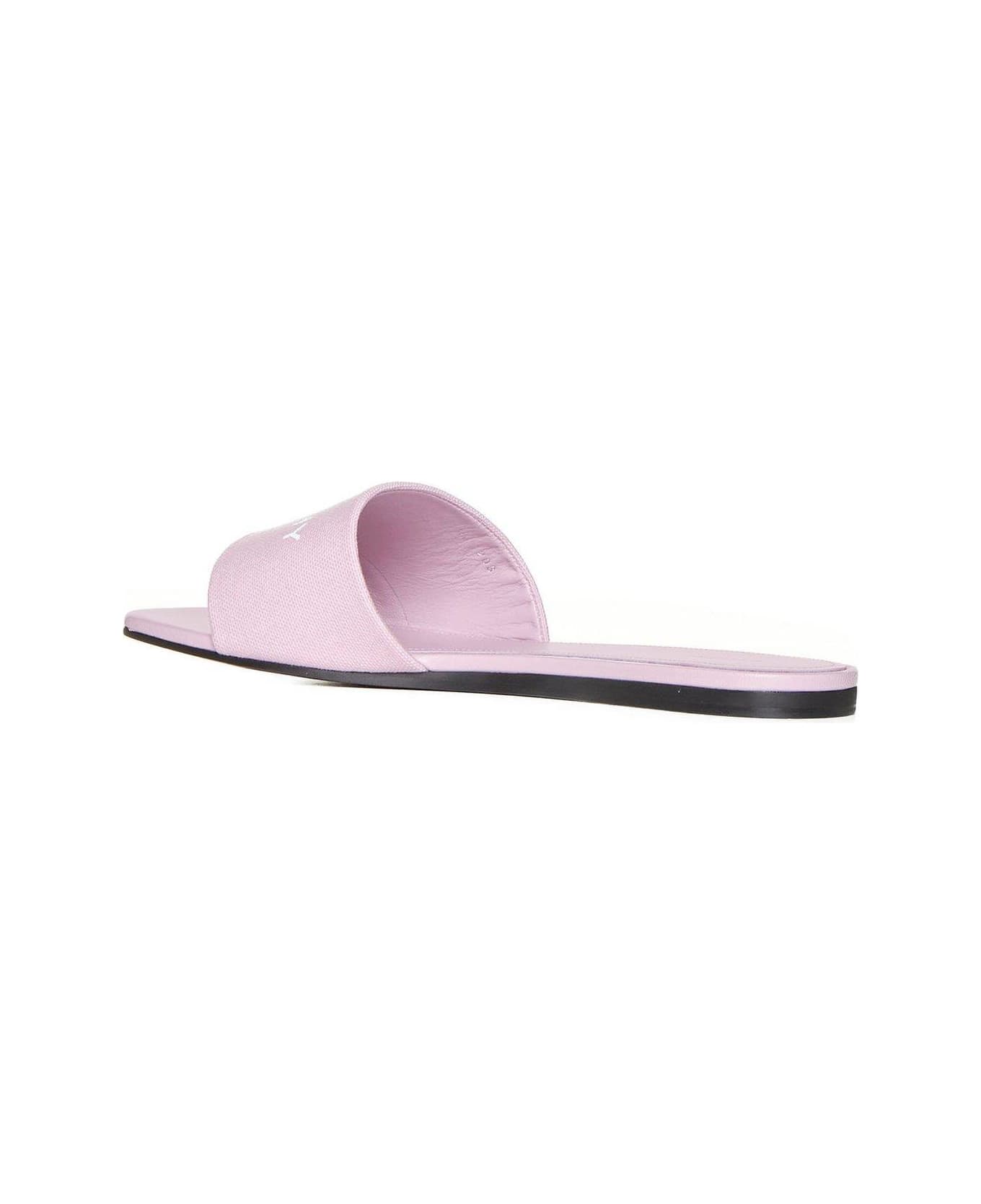 Givenchy Logo Printed Slides - Pink