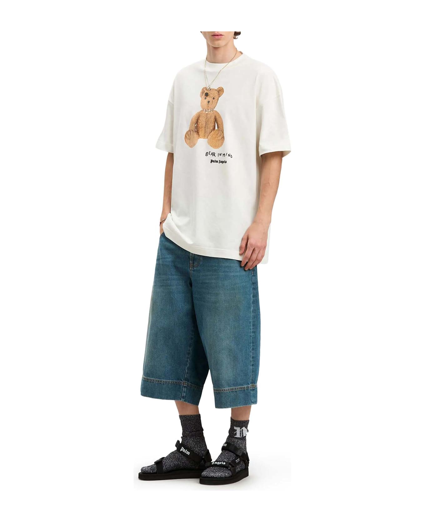 Palm Angels Bear In Mind T-shirt - White