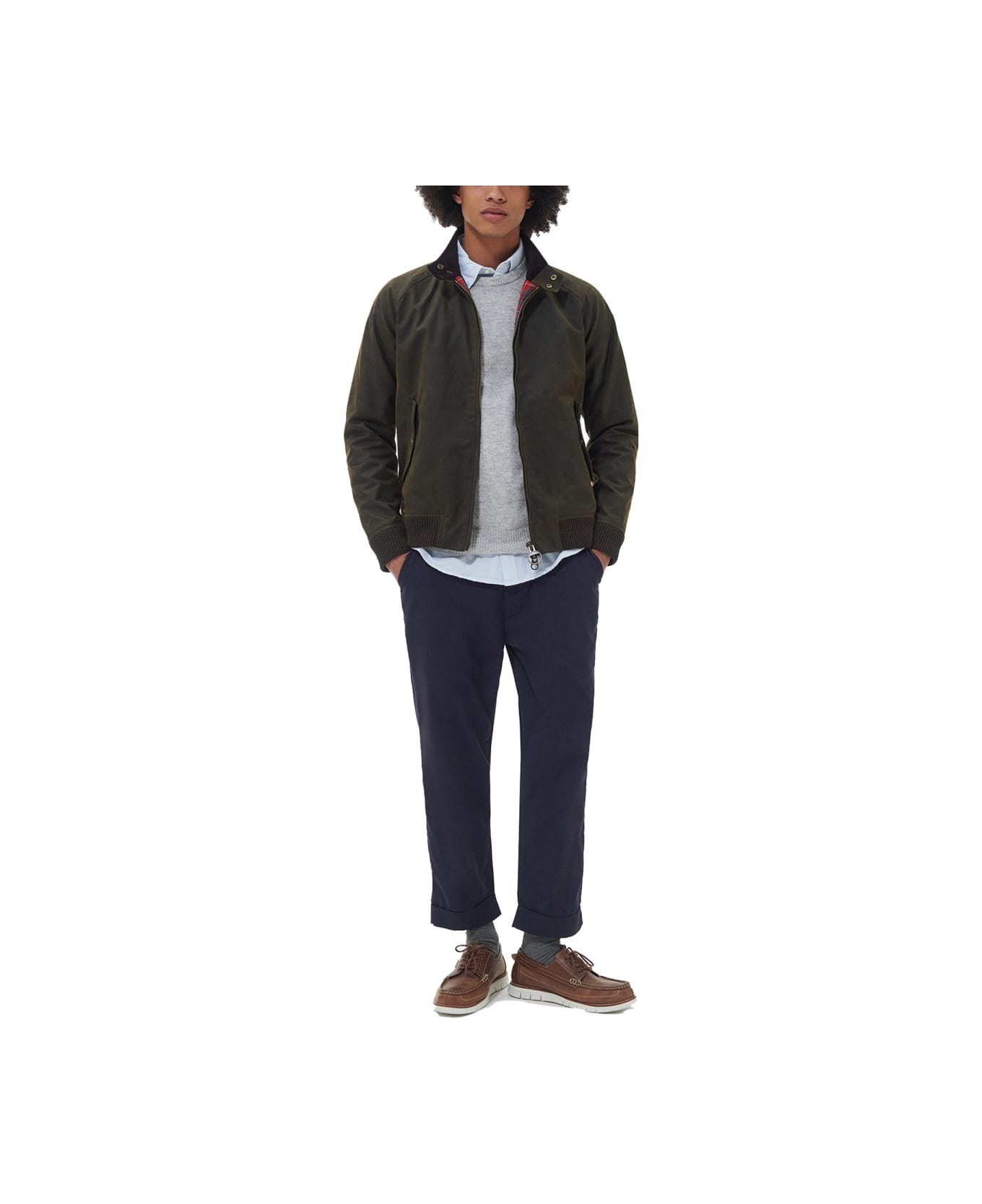 Baracuta X Barbour "porton" Jacket - GREEN