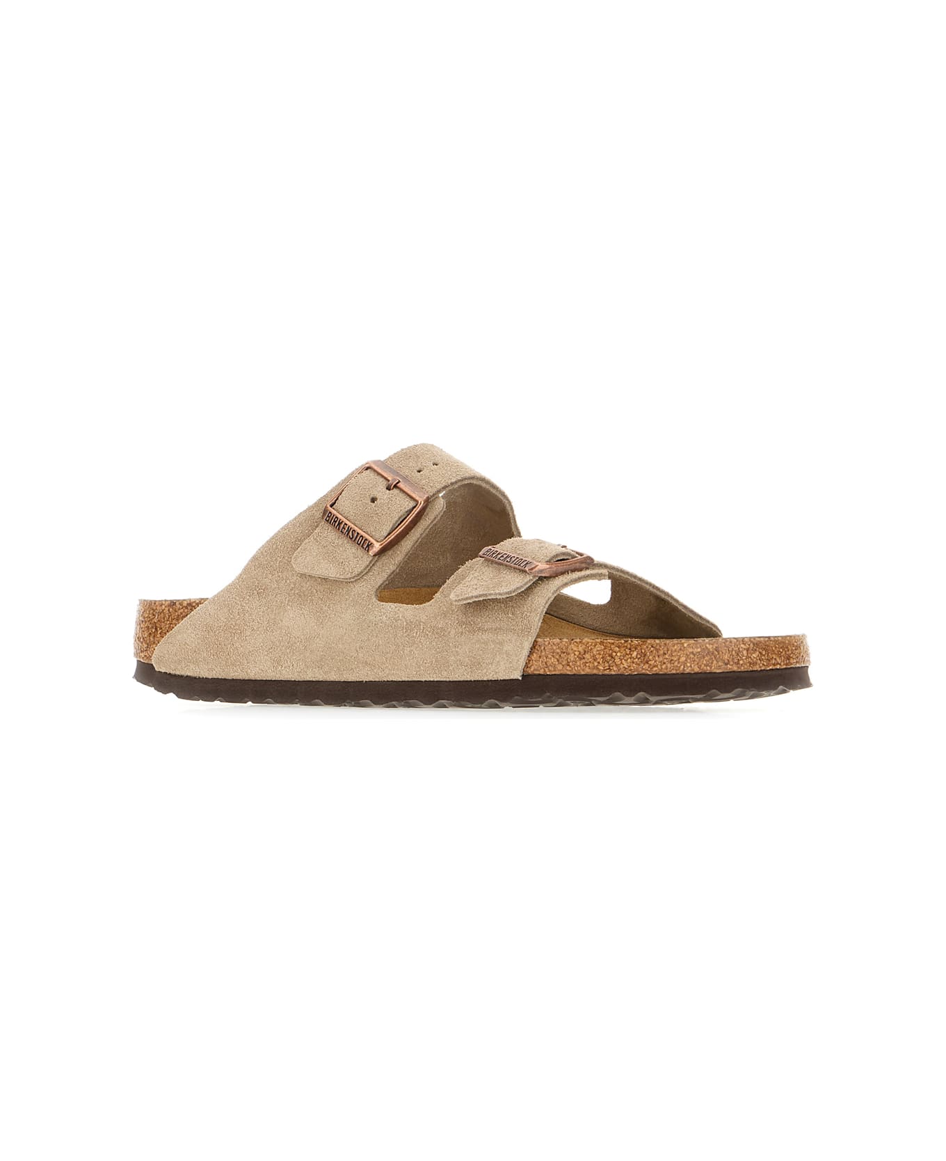 Birkenstock Sand Suede Arizona Sandals - TAUPE