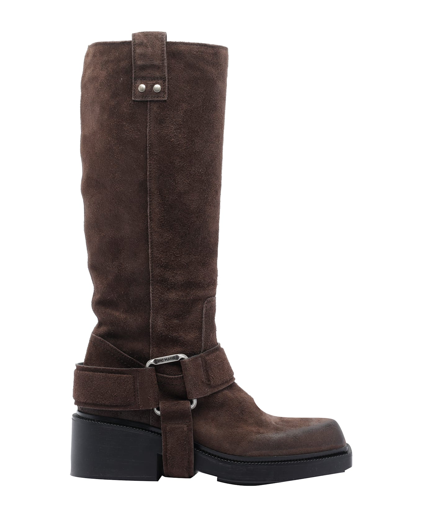 Vic Matié Saddle Booties - Brown