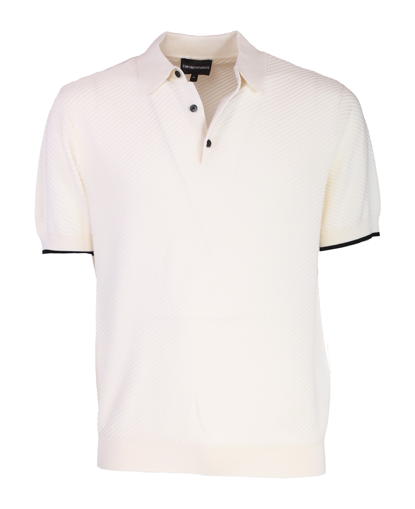Emporio Armani T-shirts And Polos Cream - Cream ポロシャツ