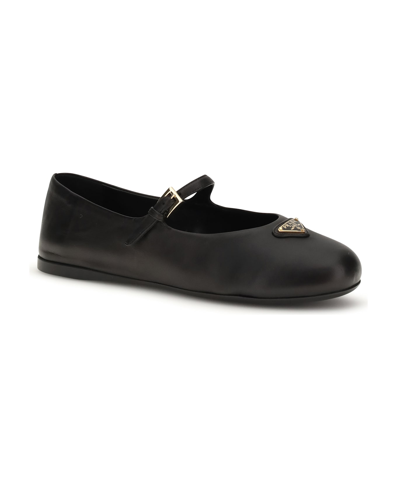Prada Nappa Leather Ballerinas