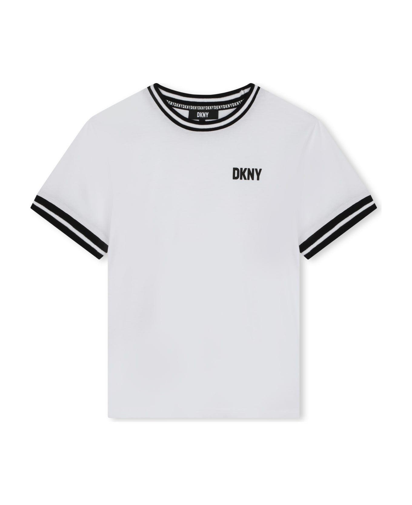 DKNY T-shirt Con Logo - P Bianco Tシャツ＆ポロシャツ