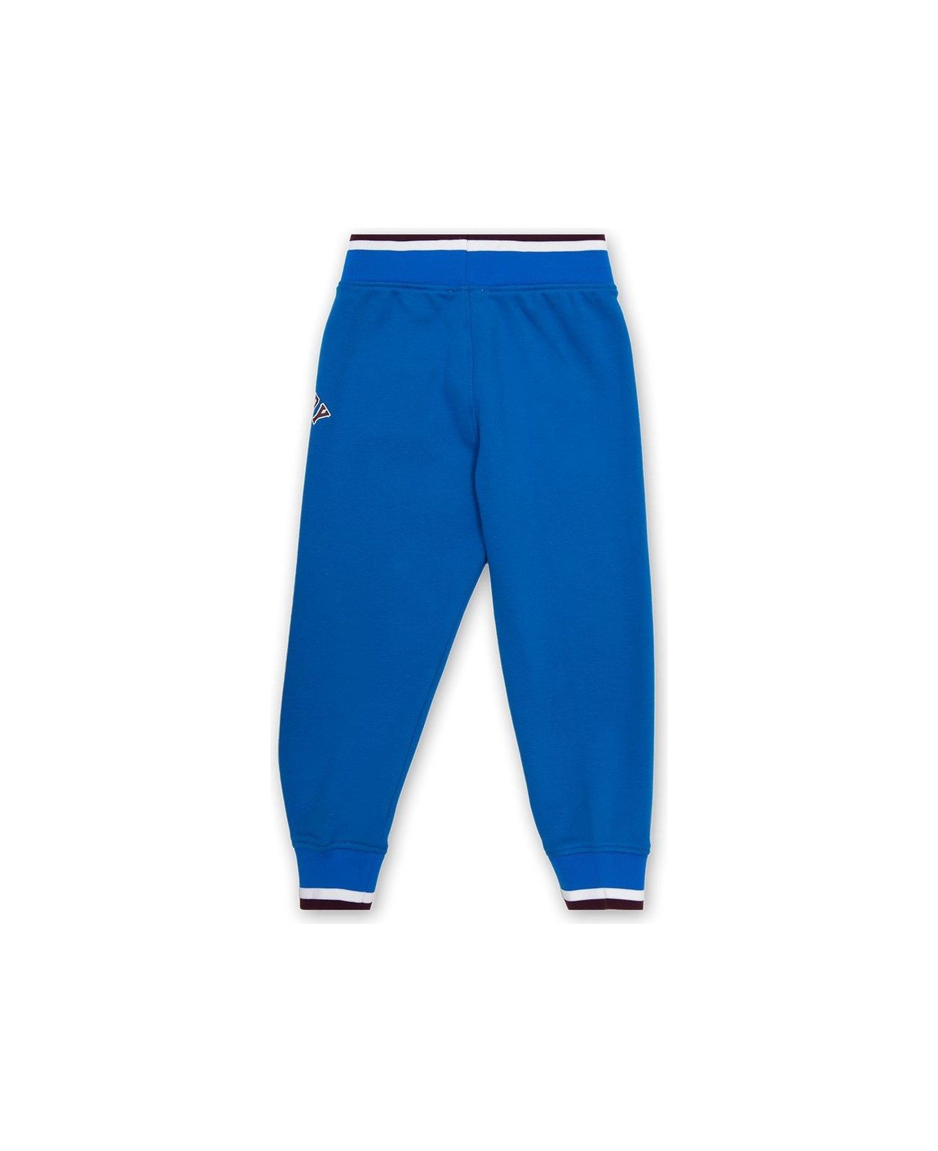 Burberry Logo Printed Sweatpants - BLUE ボトムス