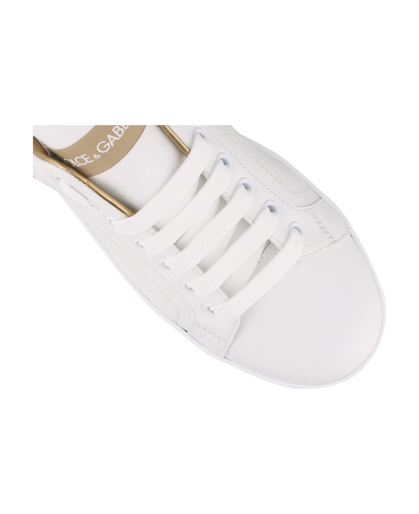 Dolce 
Gabbana Portofino Sneakers - Bianco