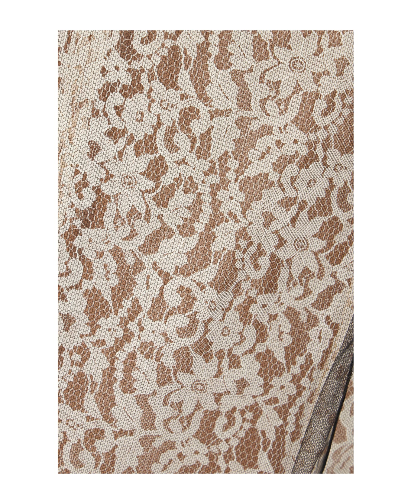 Fendi Abito In Pizzo Bianco - WHITE