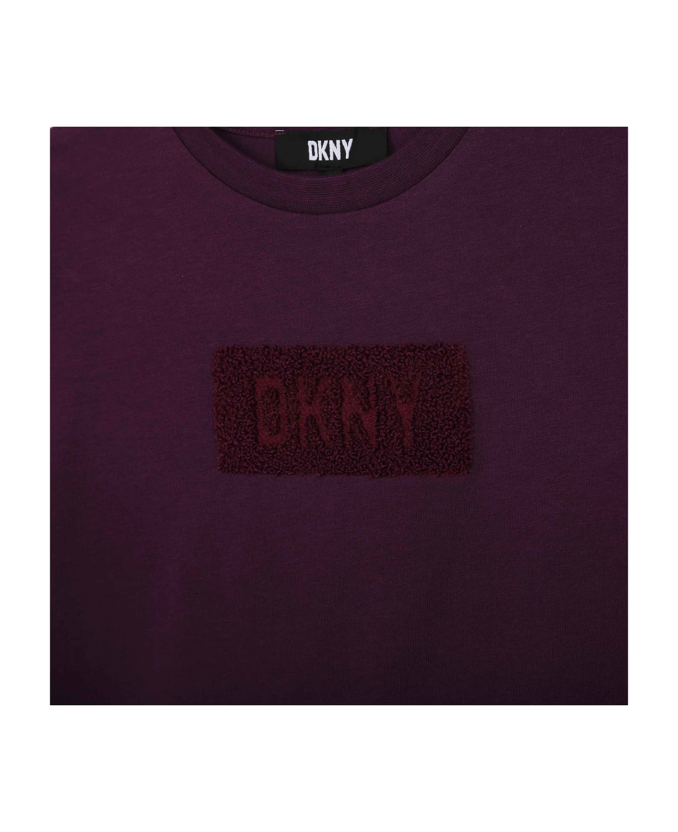 DKNY T-shirt With Sport - Violetto