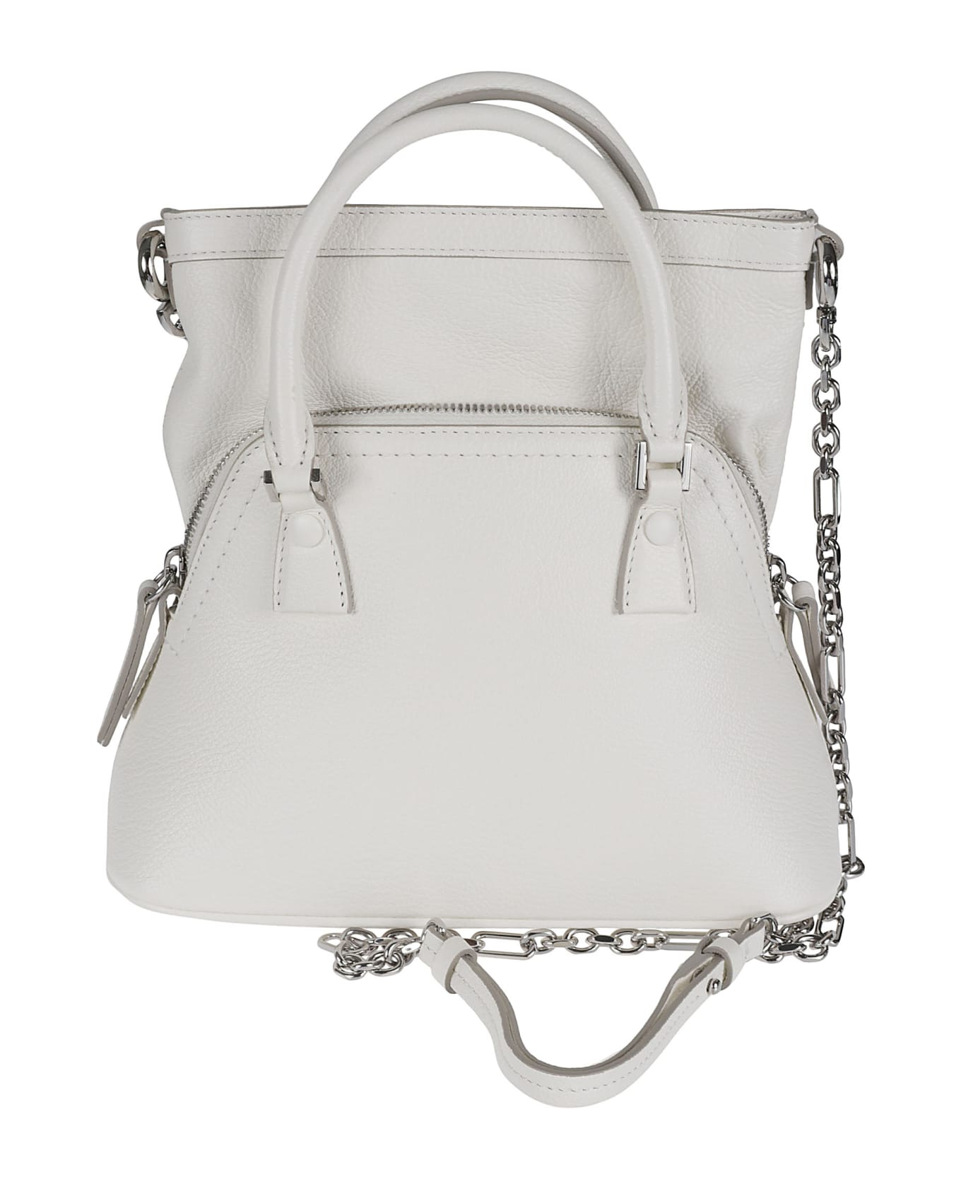 Maison Margiela Chain Strap Shoulder Bag - WHITE