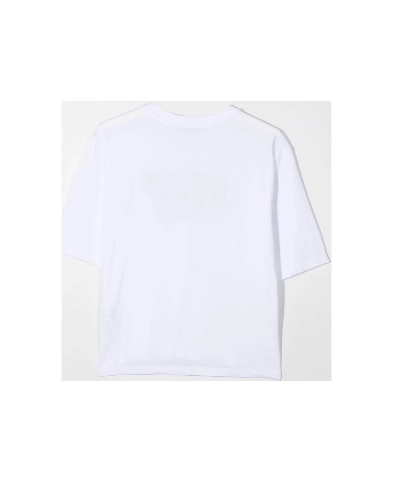 MSGM Metallic Logo Print T-shirt - White Tシャツ＆ポロシャツ