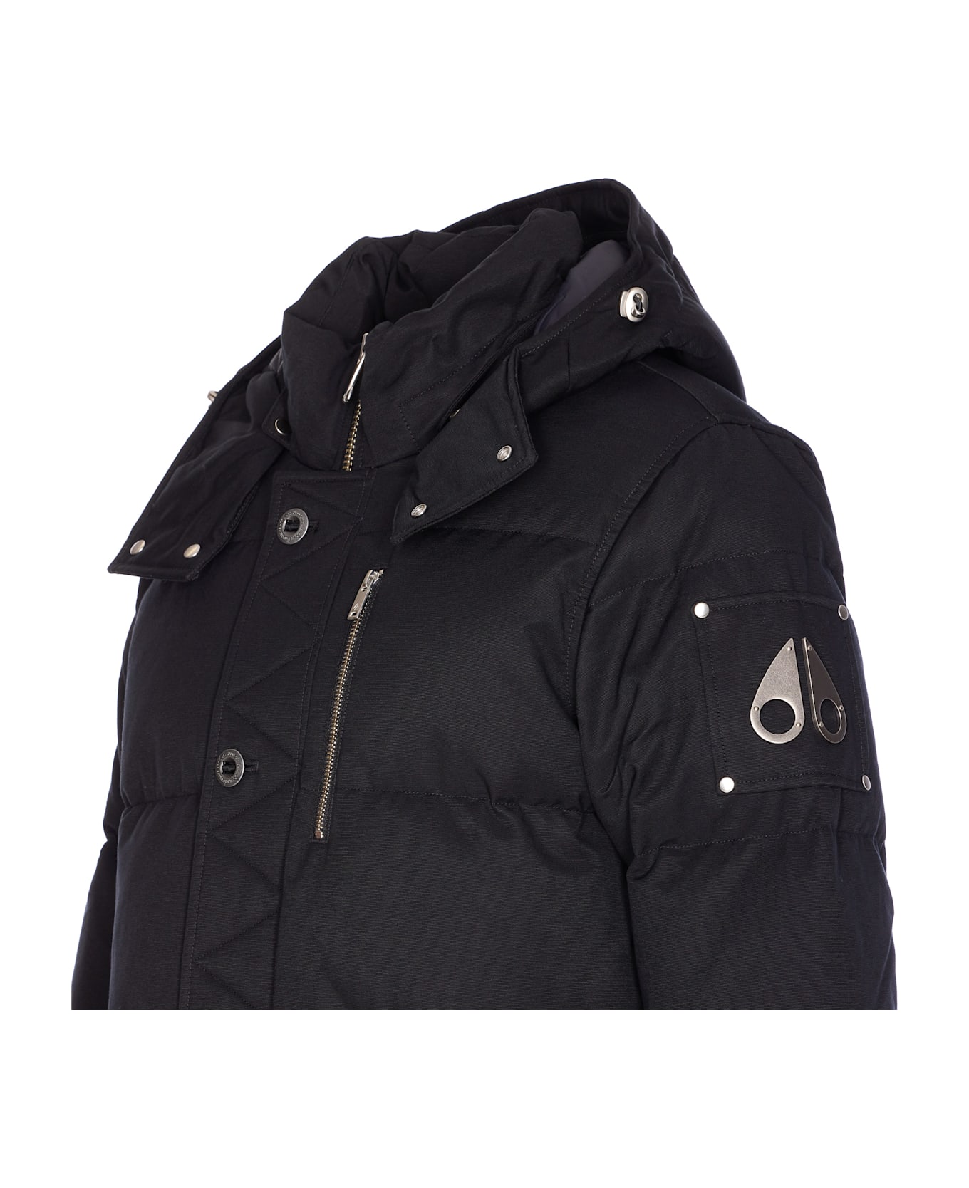 Moose Knuckles Original 3q Down Jacket - Black