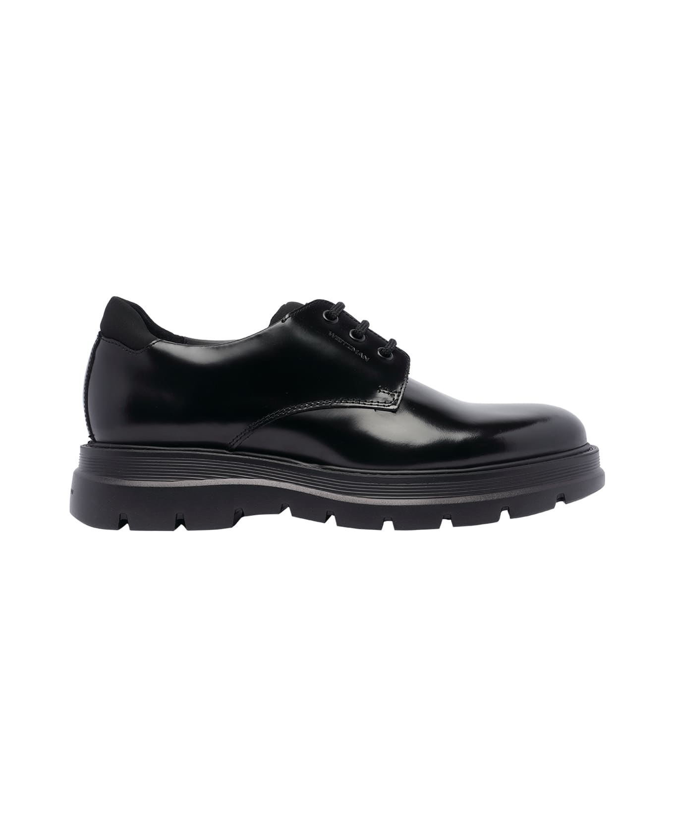 Stuart Weitzman Ajay Laced Up Shoes - Black