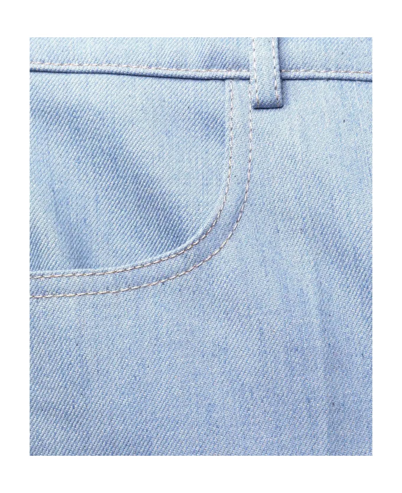 Saint Laurent Denim Jeans - Blue ボトムス