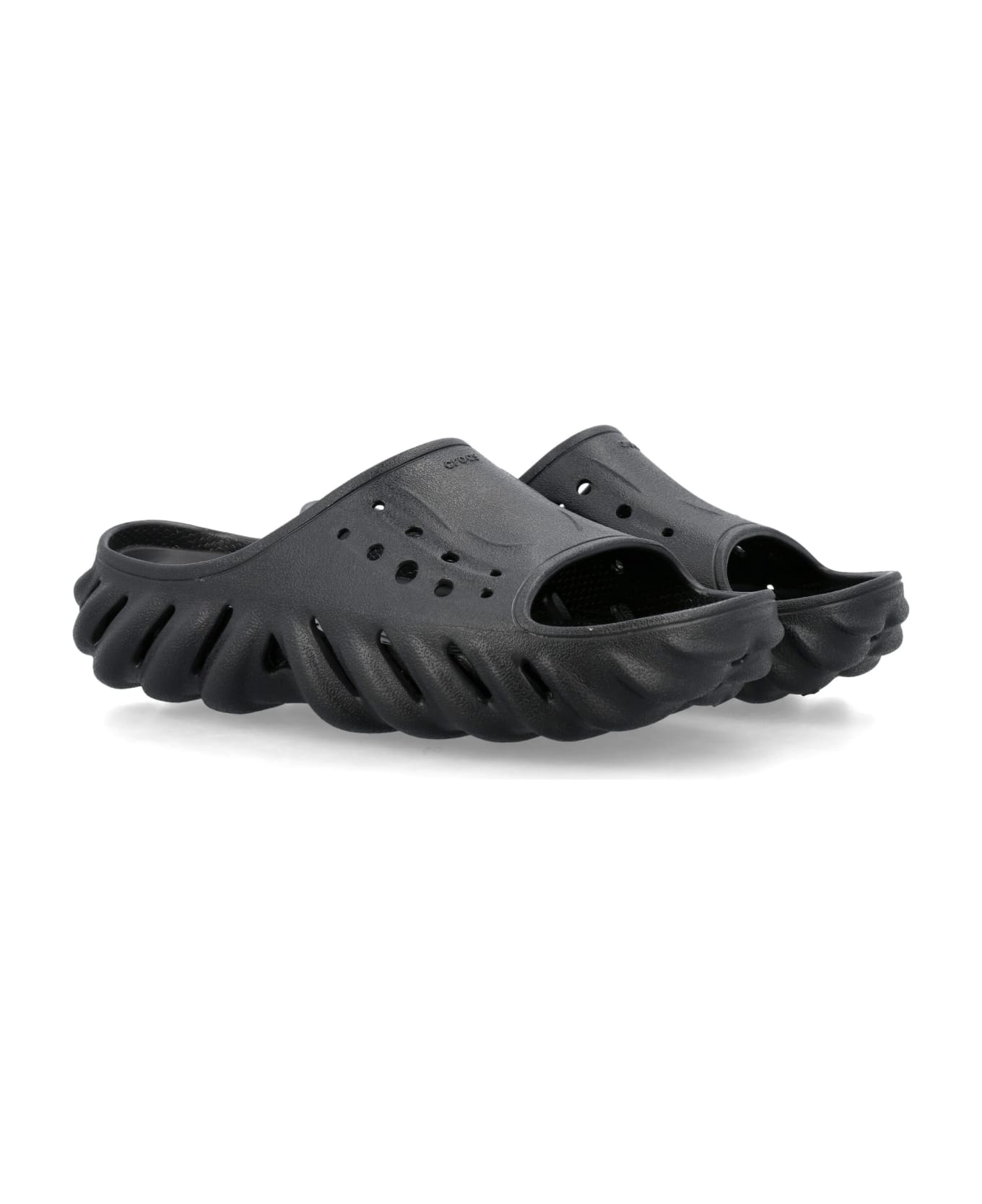 Crocs Echo Slide - BLACK フラットシューズ