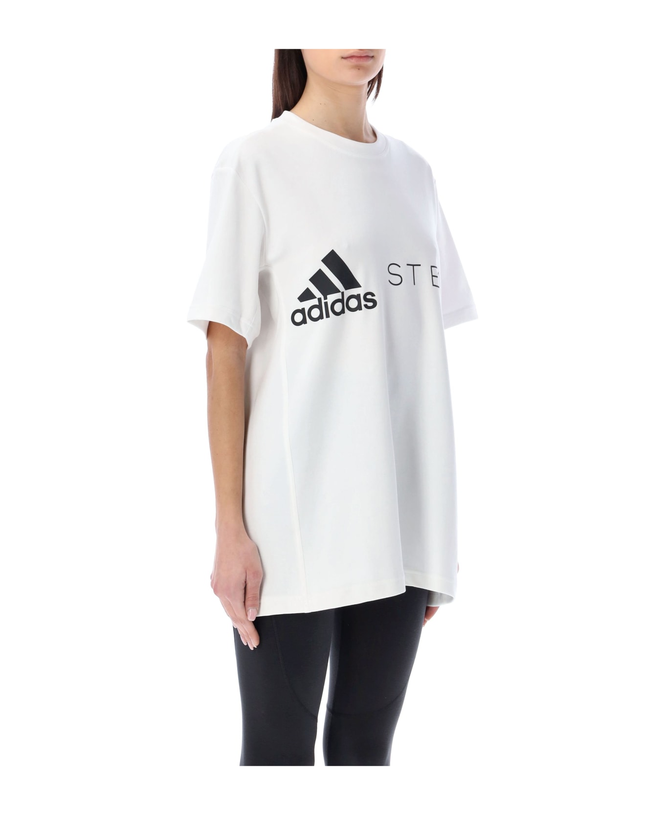 Adidas by Stella McCartney Logo T-shirt - Bianco Tシャツ