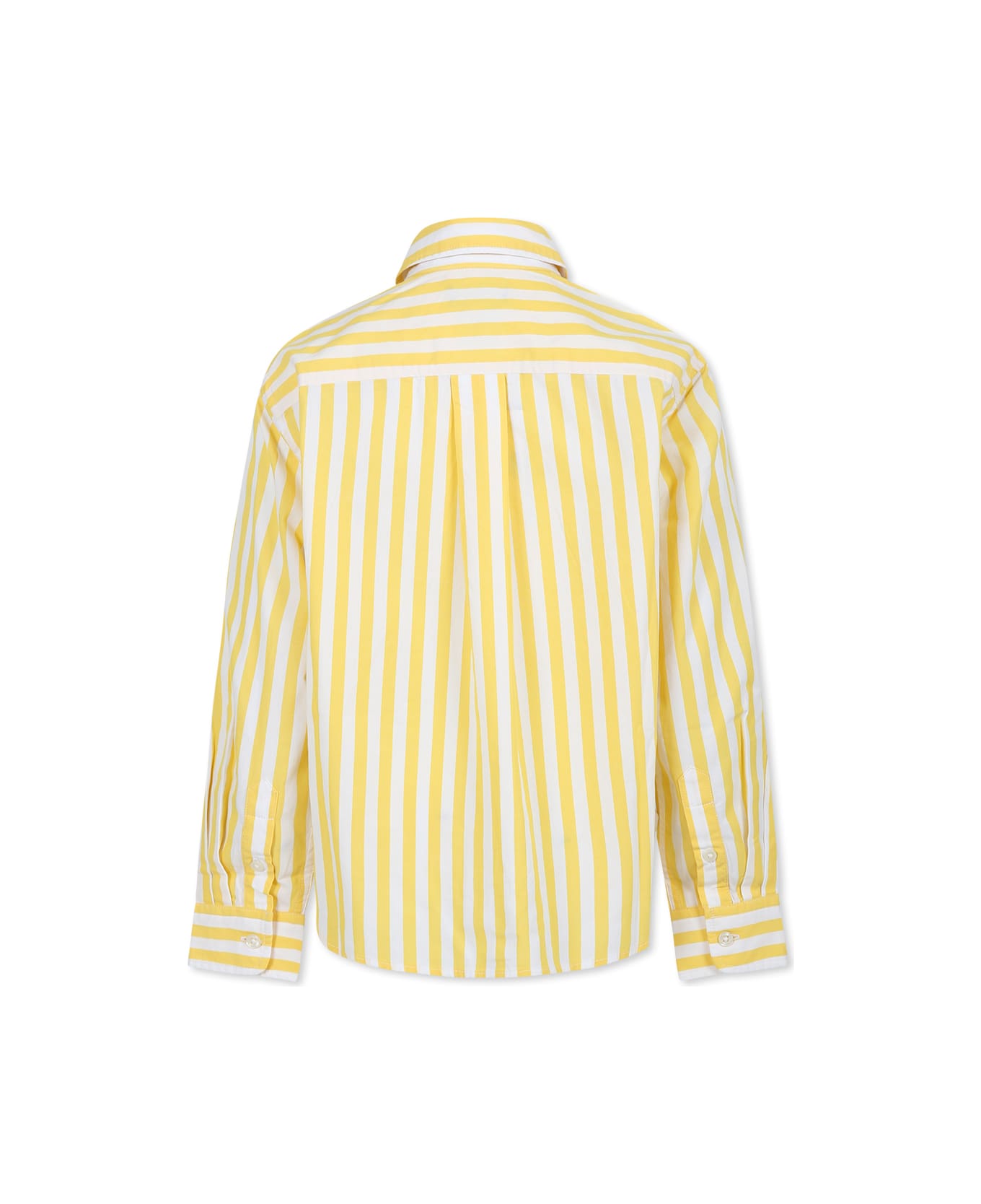 Ralph Lauren Yellow Shirt For Girl With Horse - Yellow