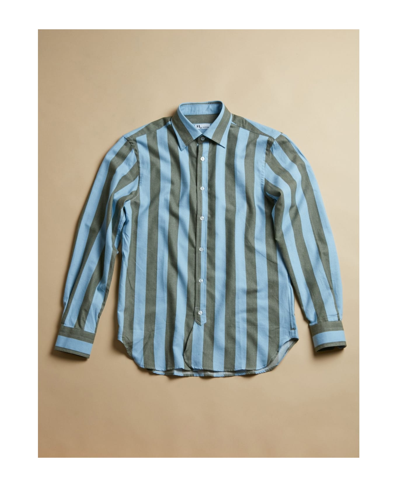 doppiaa Aalbenga Striped Cotton Shirt