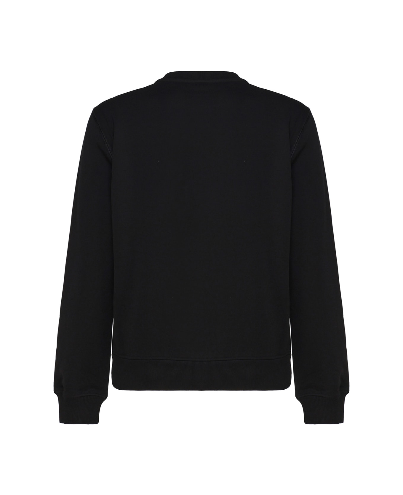 Dolce 
Gabbana Jersey Sweatshirt With Logo Plaque - Black