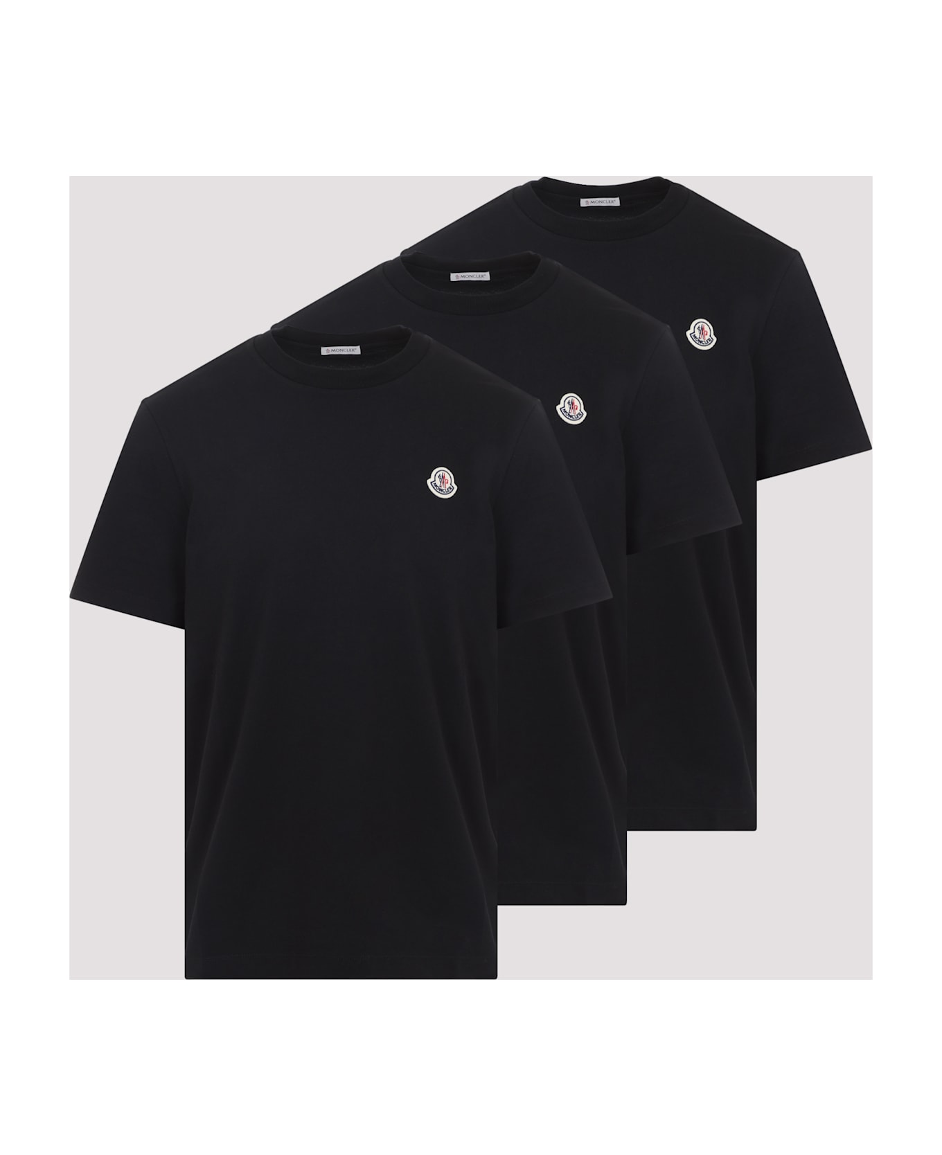 Moncler Short Sleeves T-shirt - Black