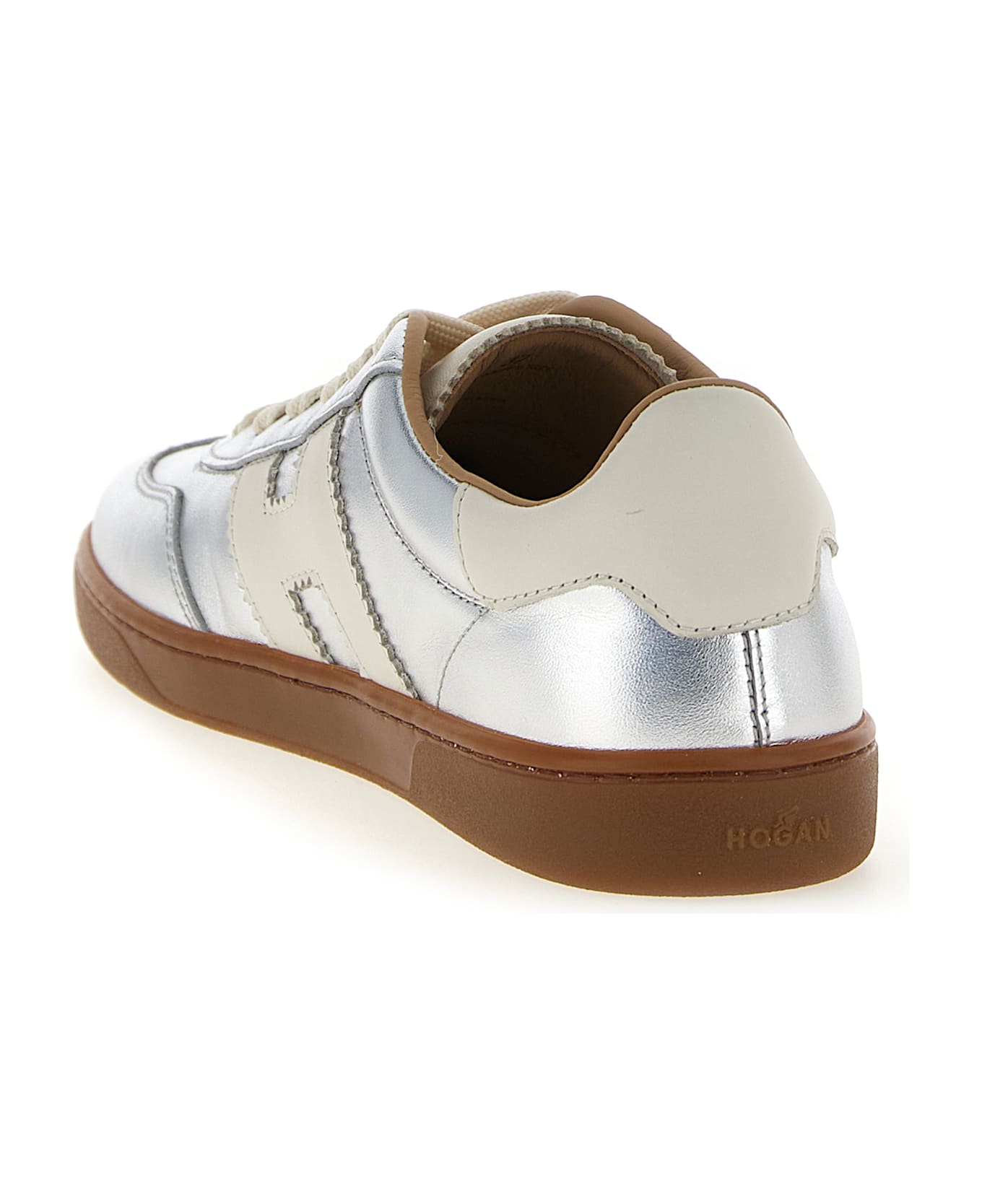 Hogan 'hogan Cool' Sneakers - Silver
