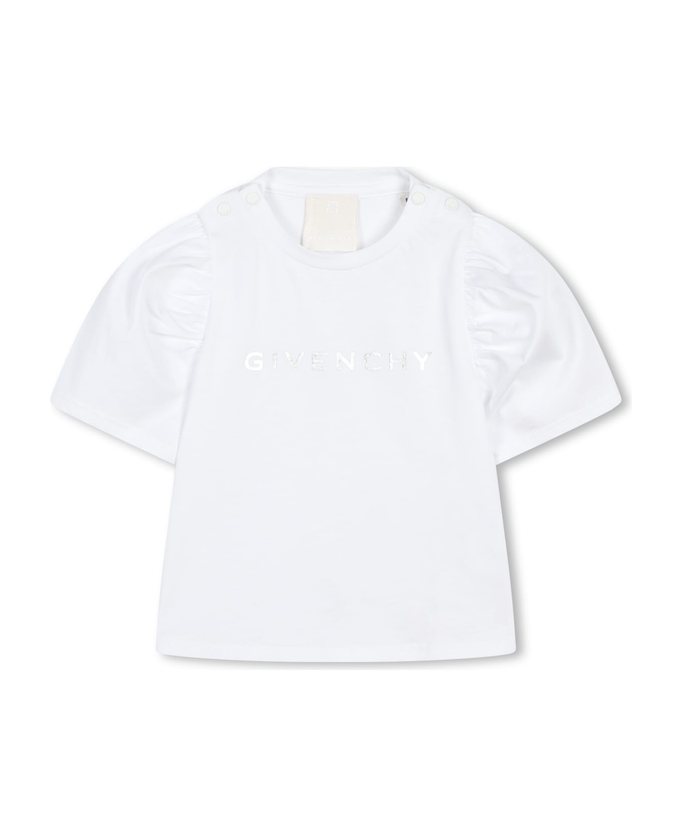 Givenchy T-shirt Con Stampa Logo - White