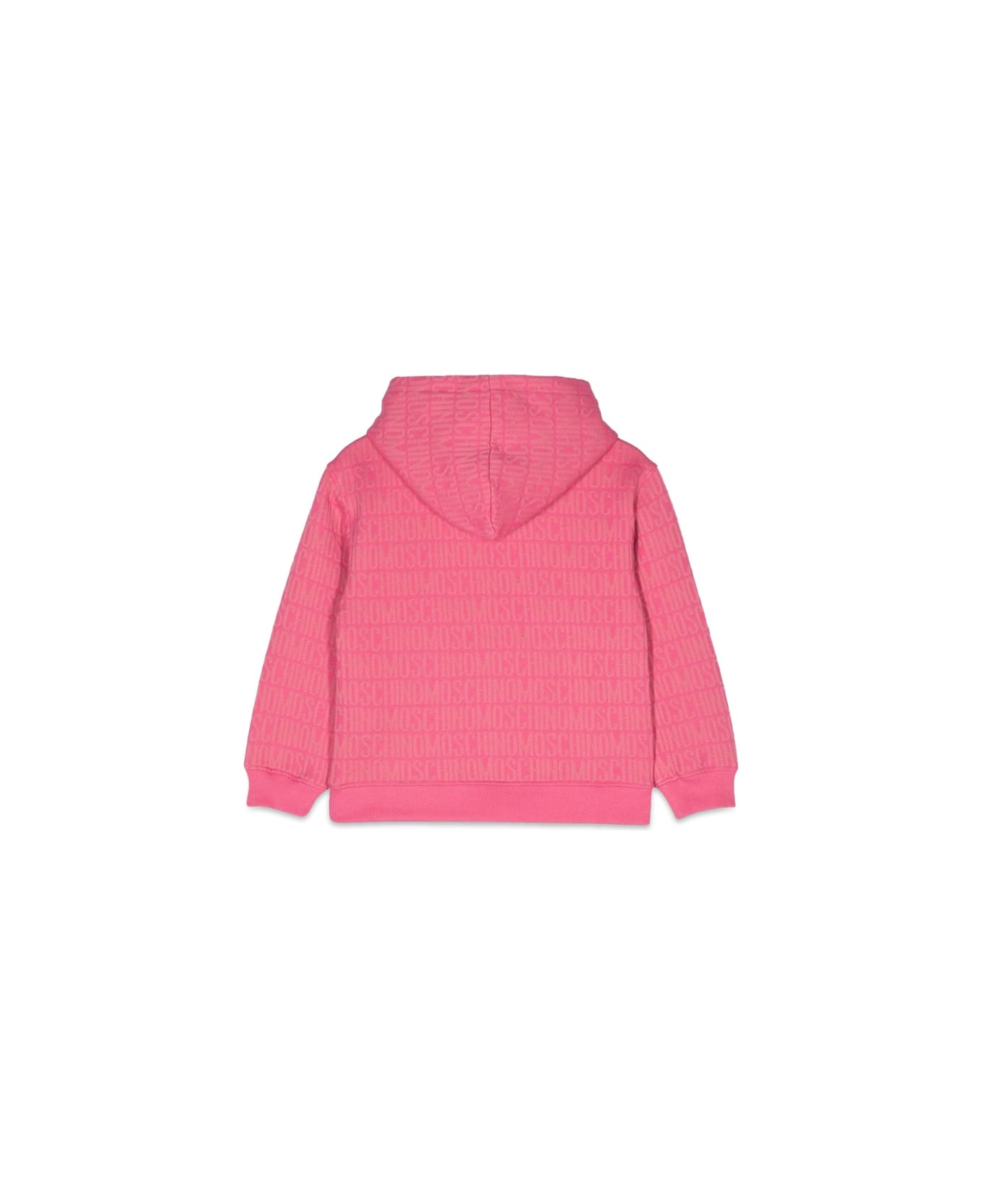 Moschino Sweatshirt W/hood - FUCHSIA