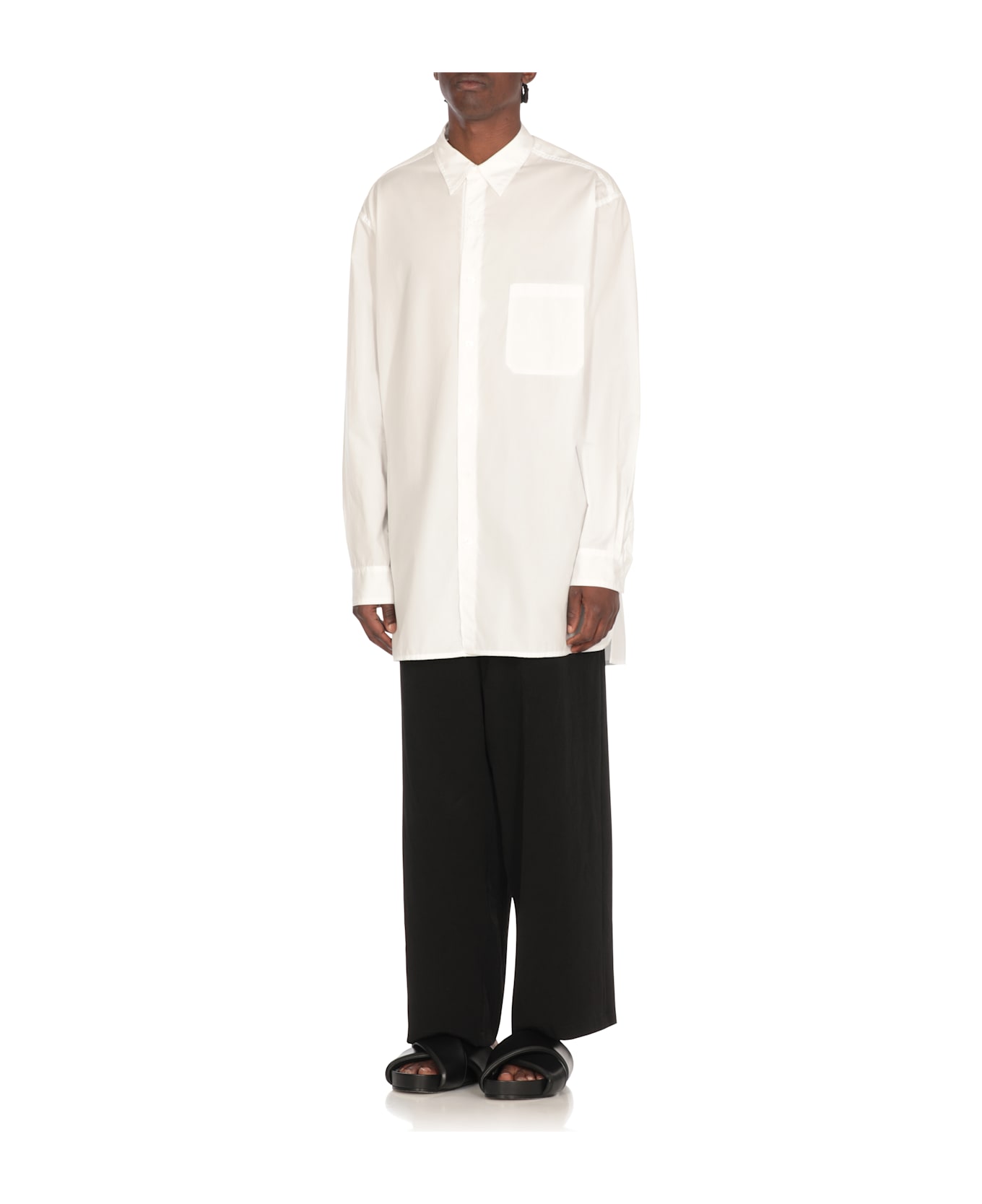 Yohji Yamamoto Cotton Shirt - White