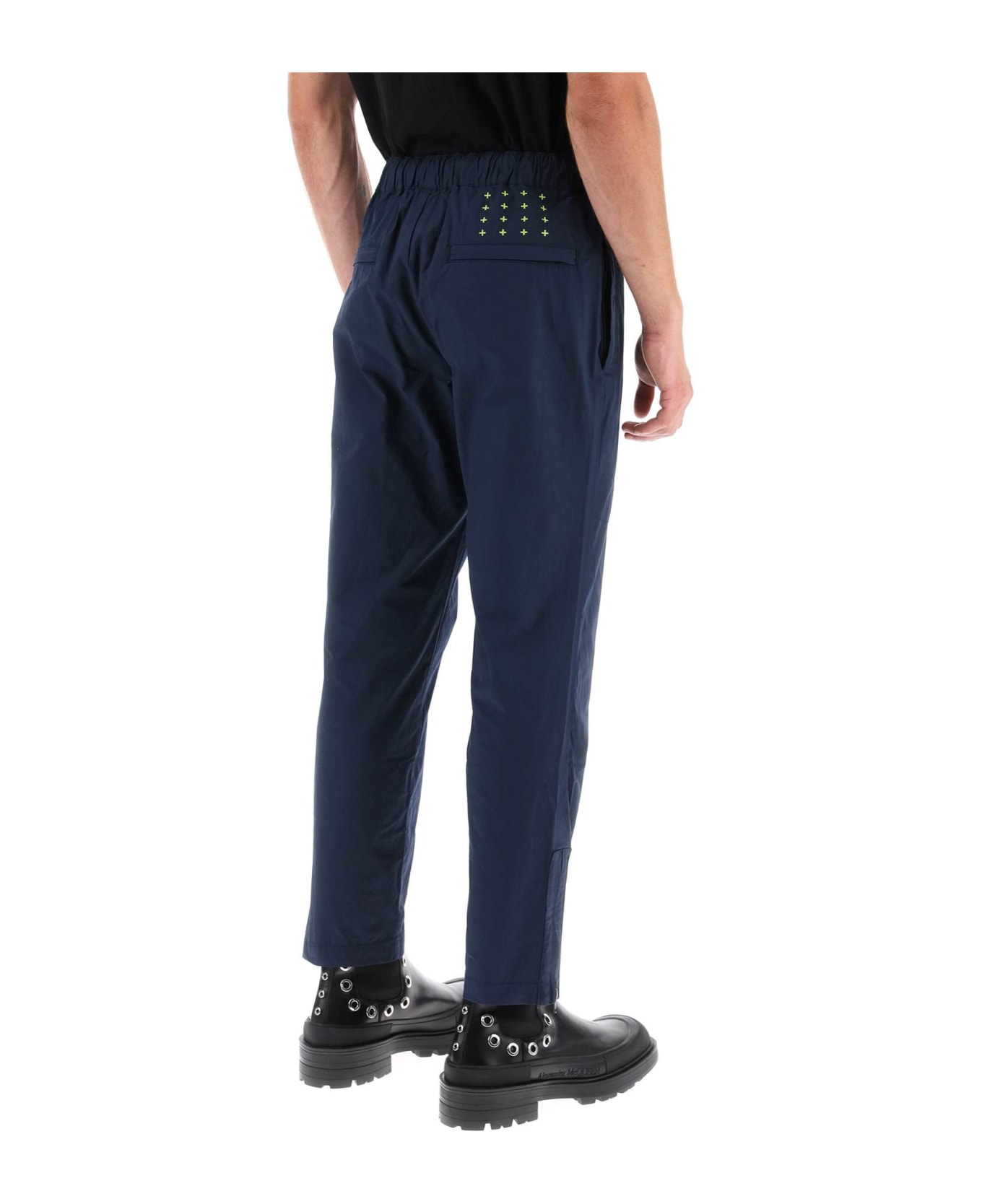 Ksubi 'axiom' Pants In Technical Cotton - NAVY (Blue)