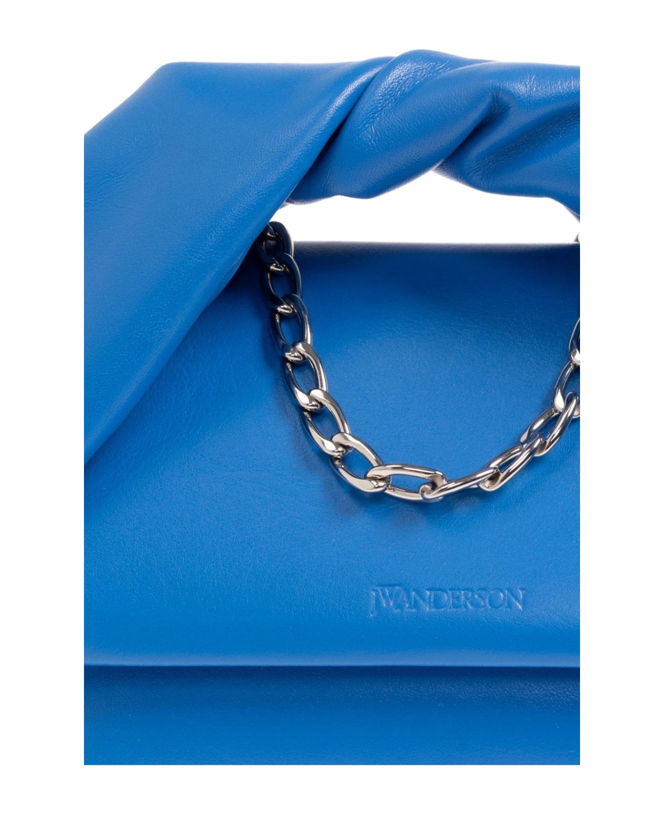 J.W. Anderson Twister Medium Top Handle Bag - Blue