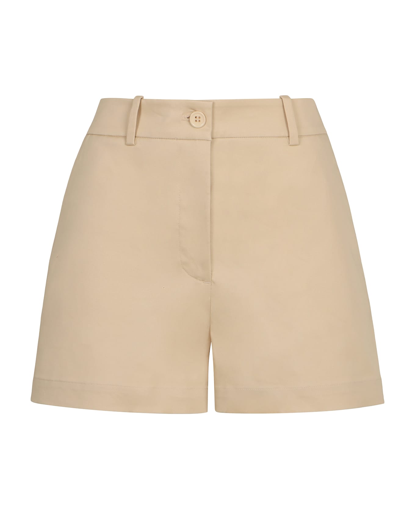 Parosh Cotton Shorts - panna