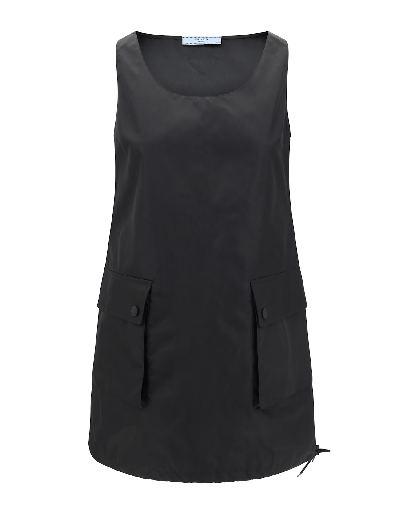 Prada Nylon Mini Dress - Nero