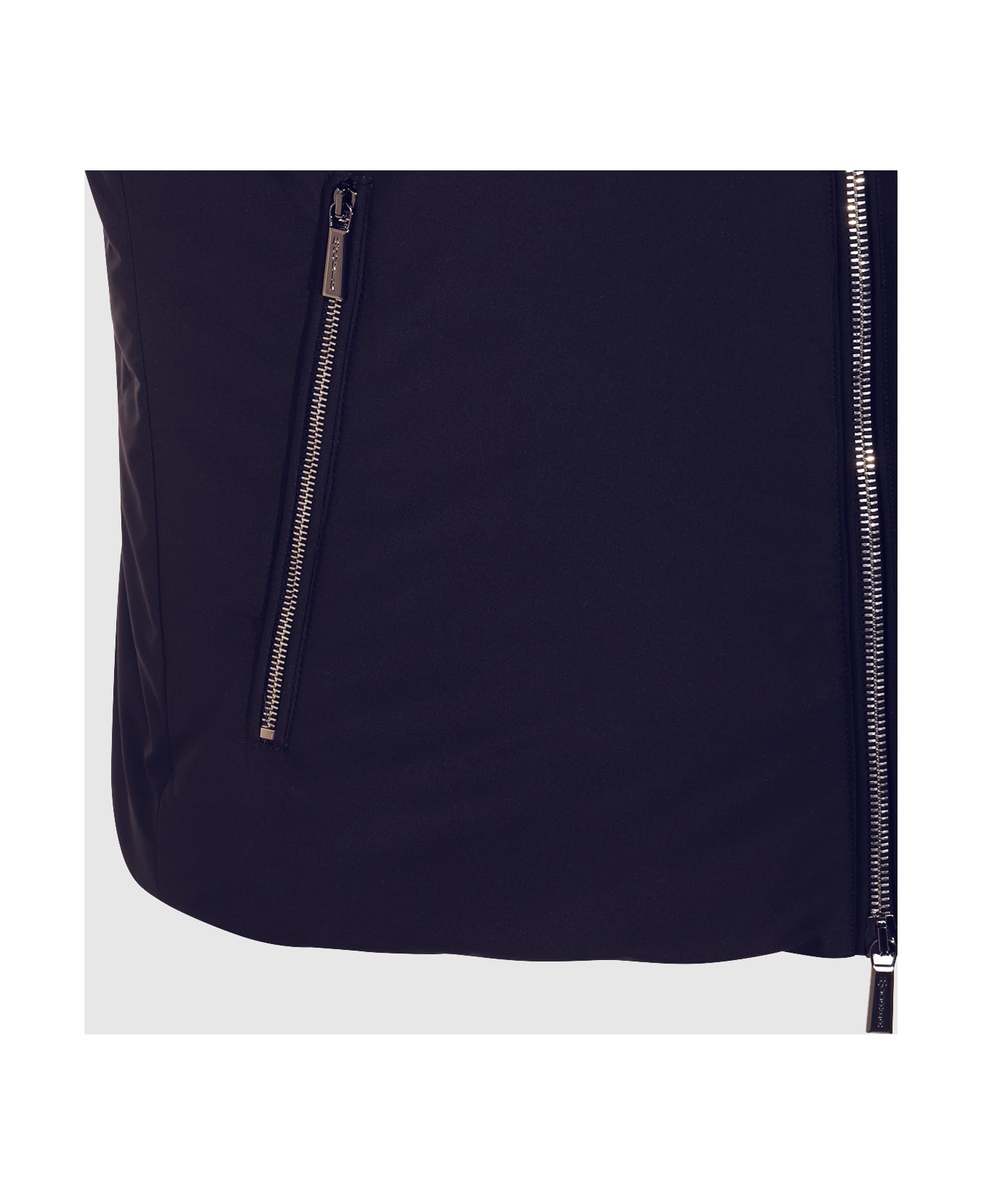 Moorer Navy Down Jacket - Blue