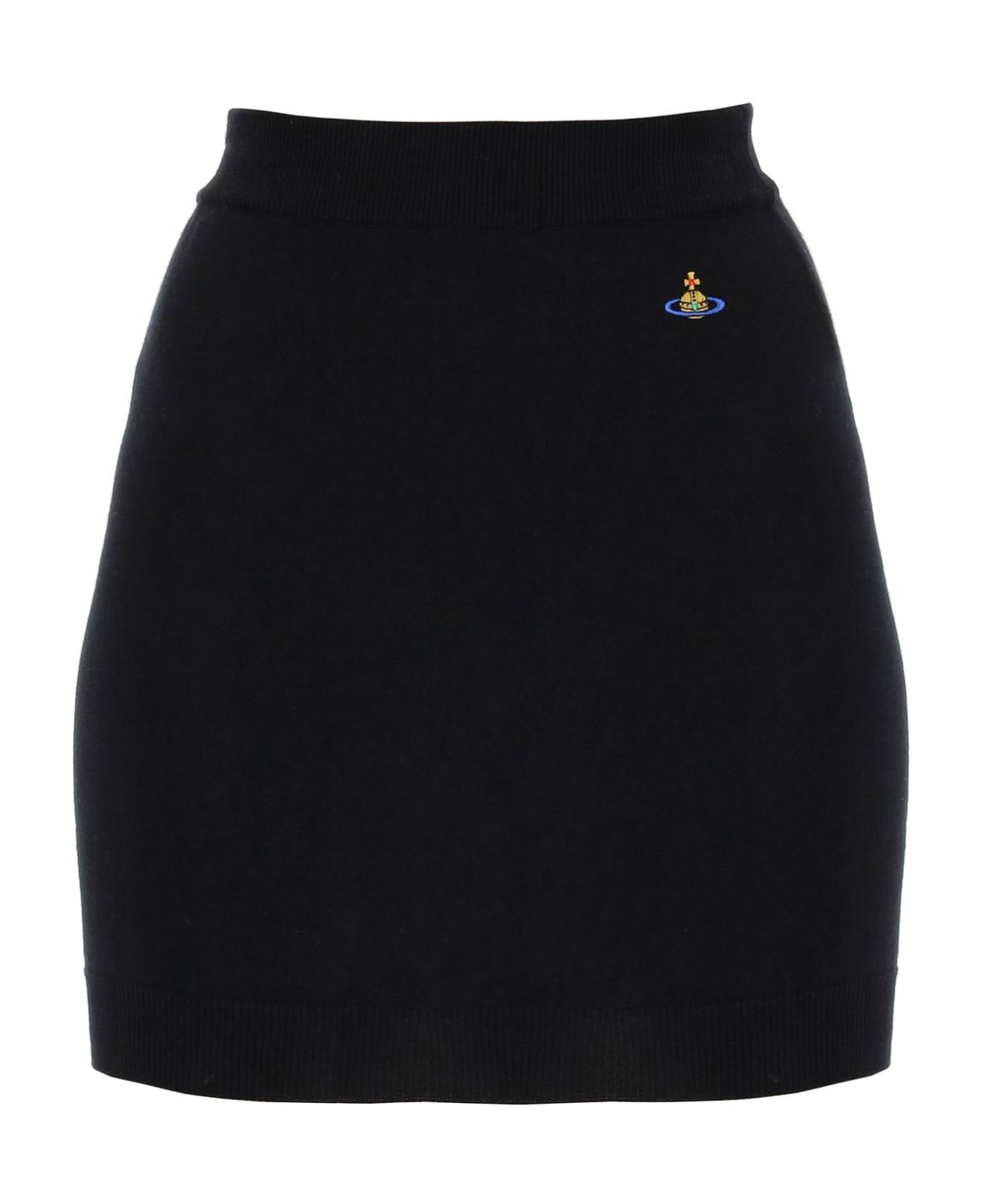 Vivienne Westwood Bea Mini Skirt - BLACK (Black)